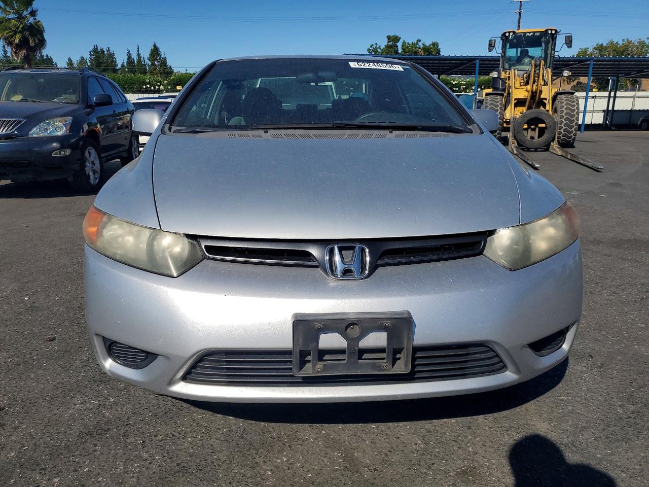 2007 Honda Civic Lx Silver vin: 2HGFG12667H558939