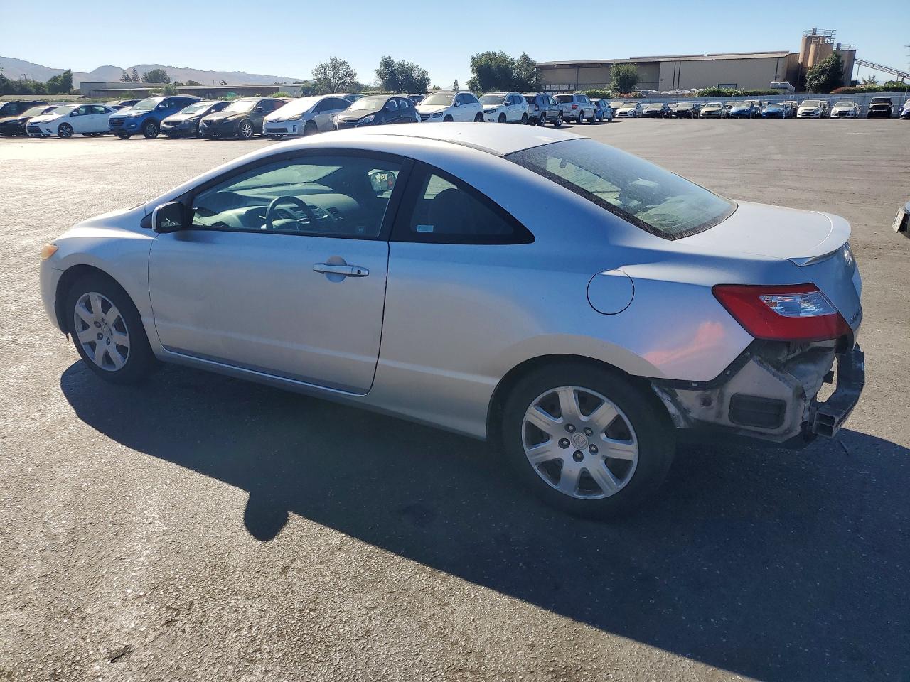 2007 Honda Civic Lx Silver vin: 2HGFG12667H558939