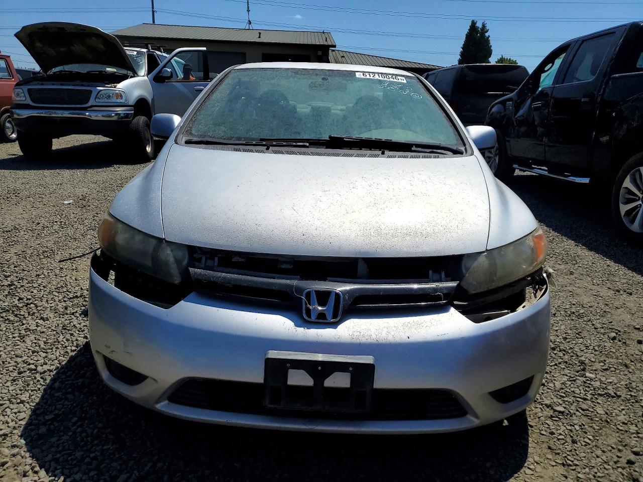 2007 Honda Civic Ex Silver vin: 2HGFG12667H577197
