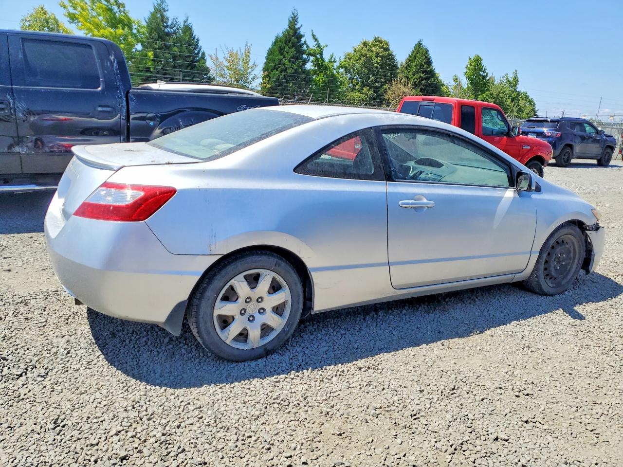 2007 Honda Civic Ex Silver vin: 2HGFG12667H577197
