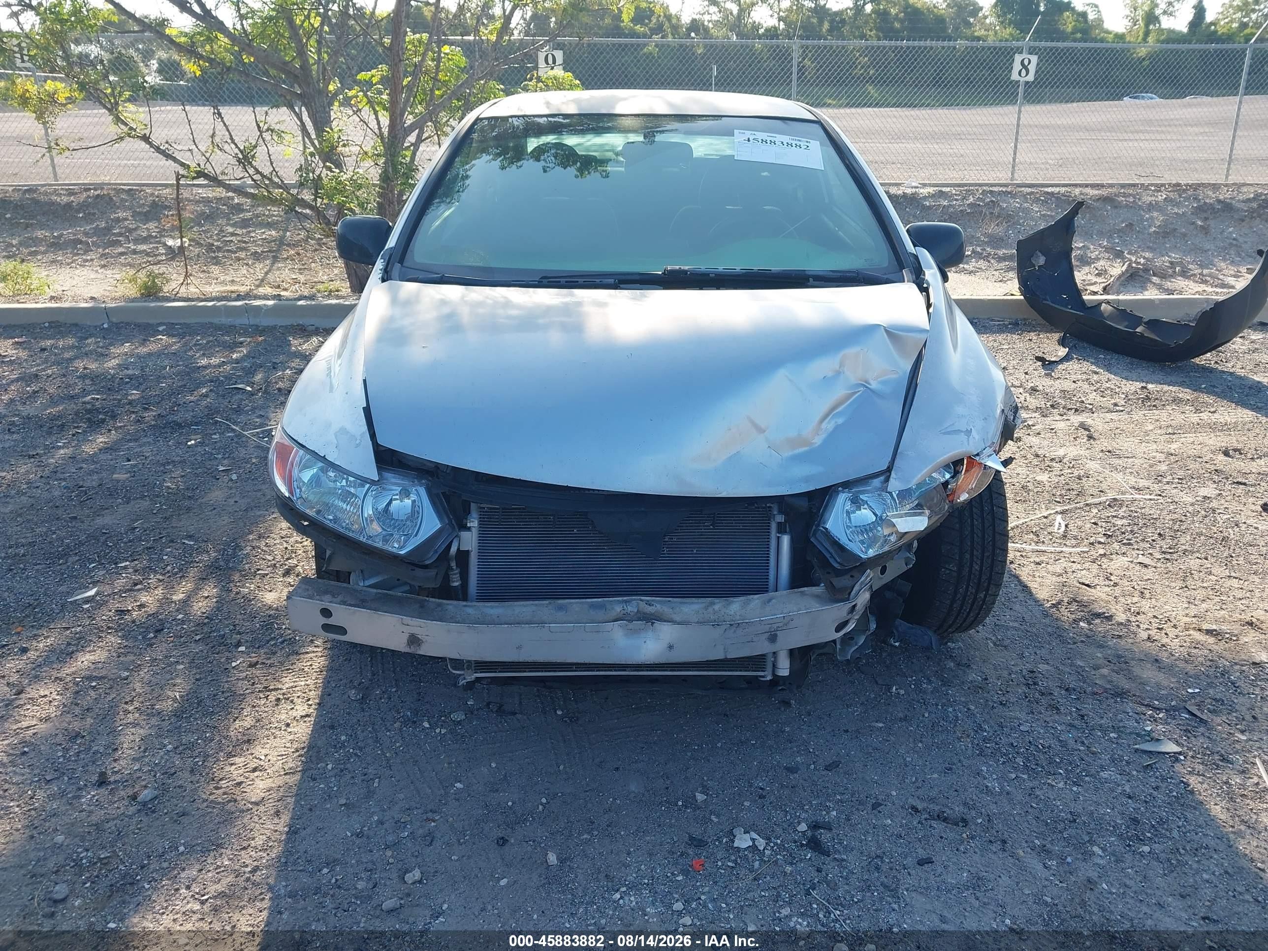 2008 Honda Civic Lx Серебряный vin: 2HGFG12668H538482