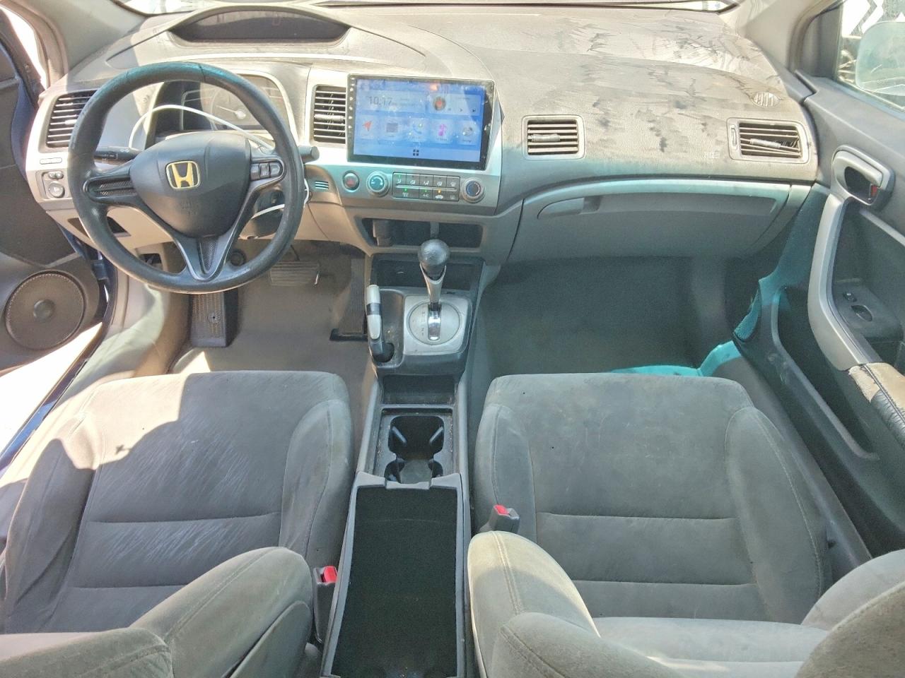 2008 Honda Civic Lx Blue vin: 2HGFG12668H540488