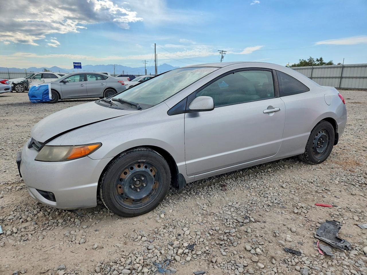 2008 Honda Civic Lx Серебряный vin: 2HGFG12668H569229