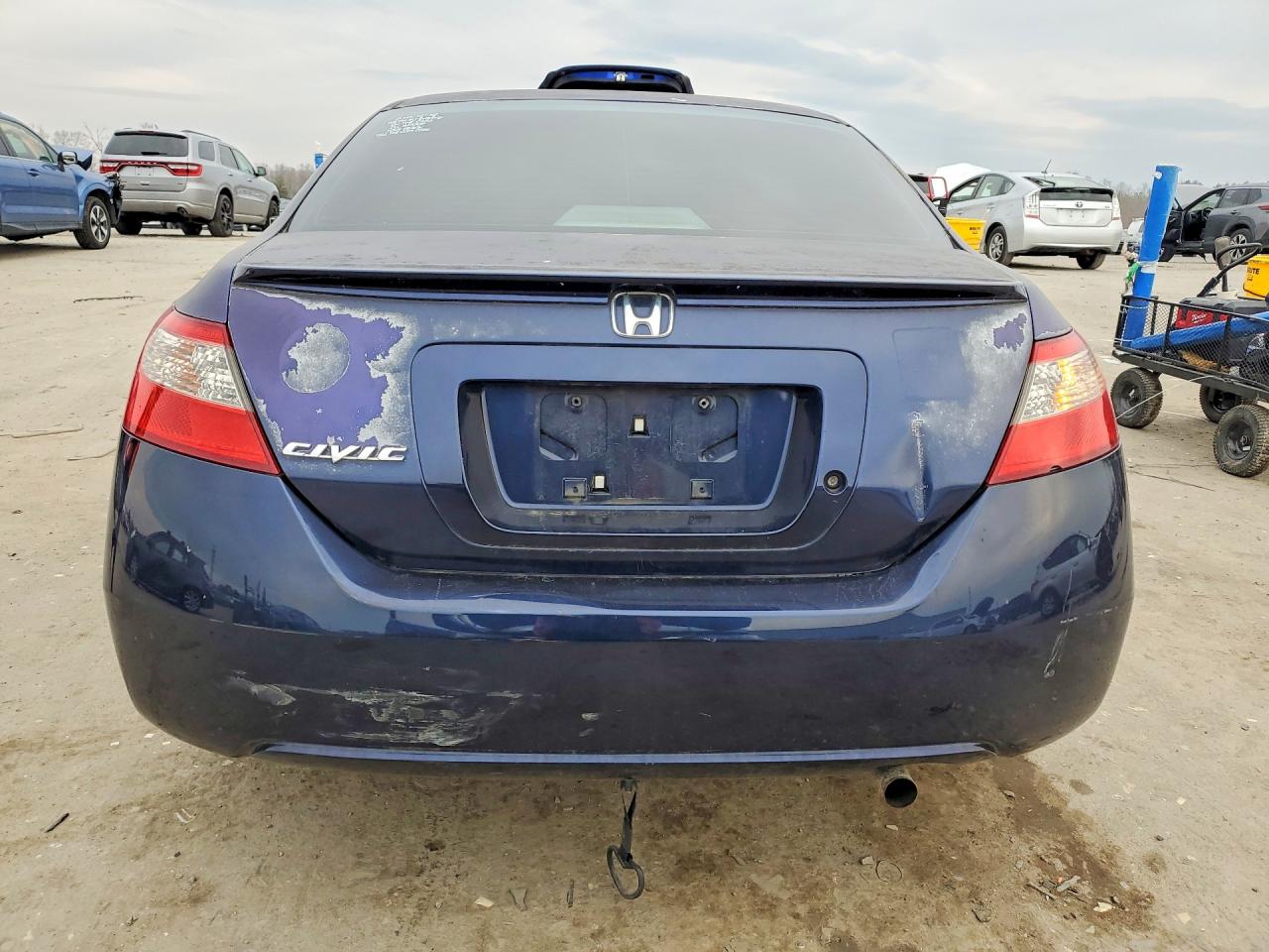 2009 Honda Civic Lx Blue vin: 2HGFG12669H513910