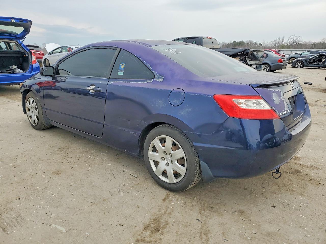 2009 Honda Civic Lx Blue vin: 2HGFG12669H513910