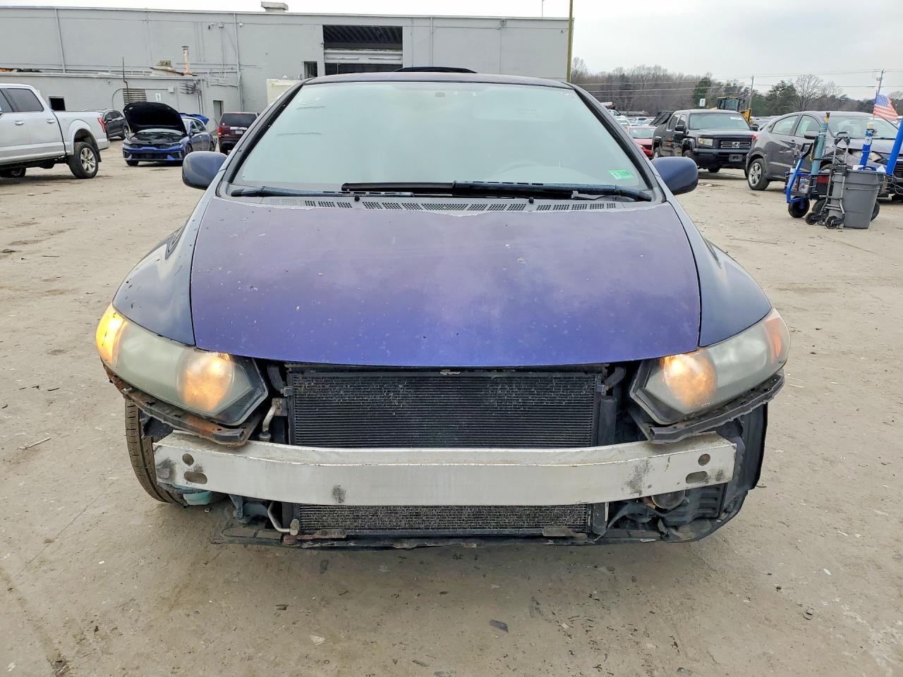 2009 Honda Civic Lx Blue vin: 2HGFG12669H513910