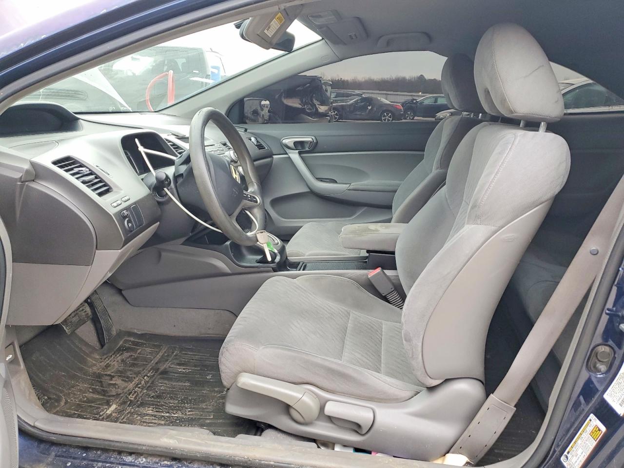 2009 Honda Civic Lx Blue vin: 2HGFG12669H513910