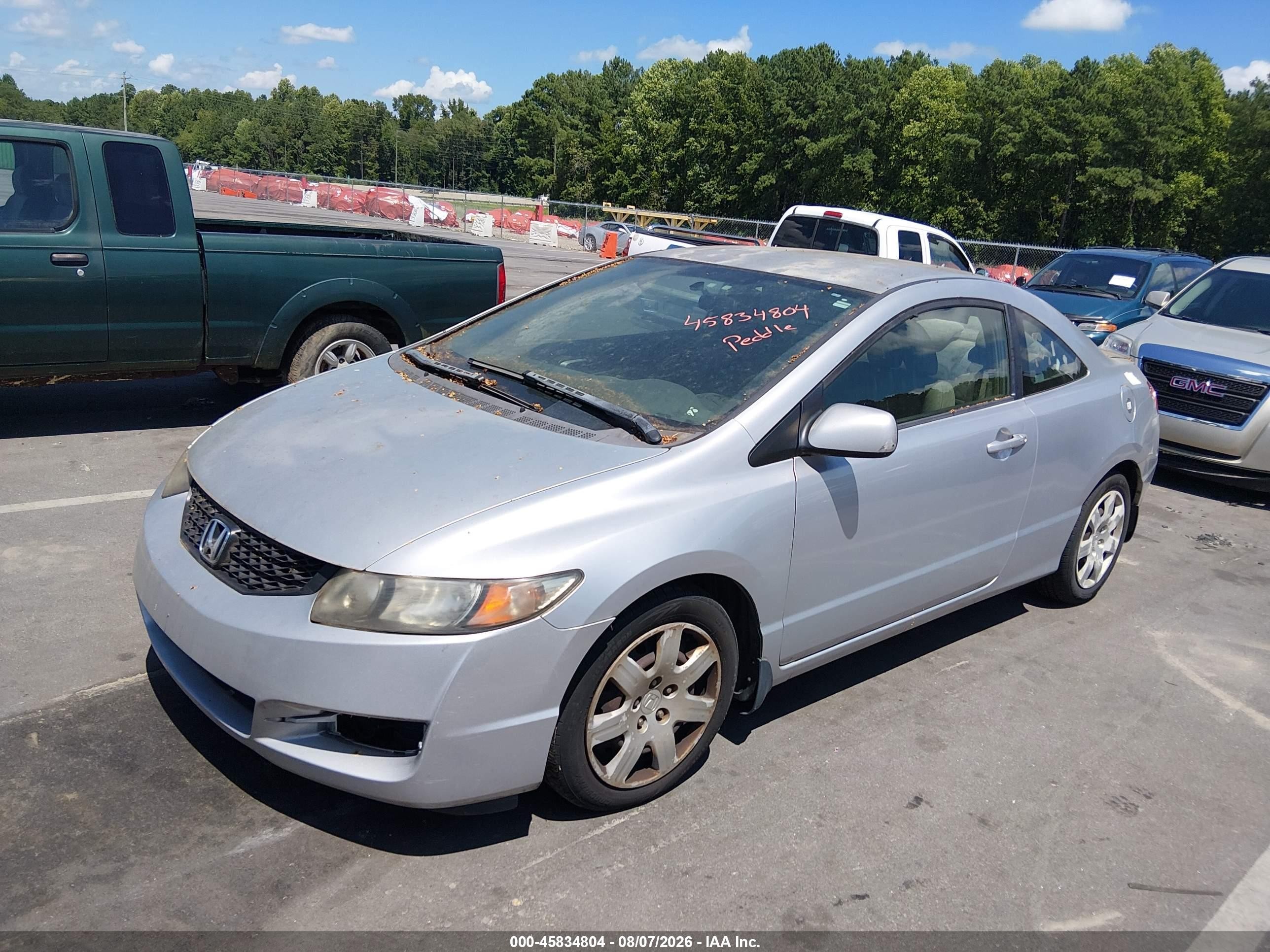 2009 Honda Civic Lx Silver vin: 2HGFG12669H530349