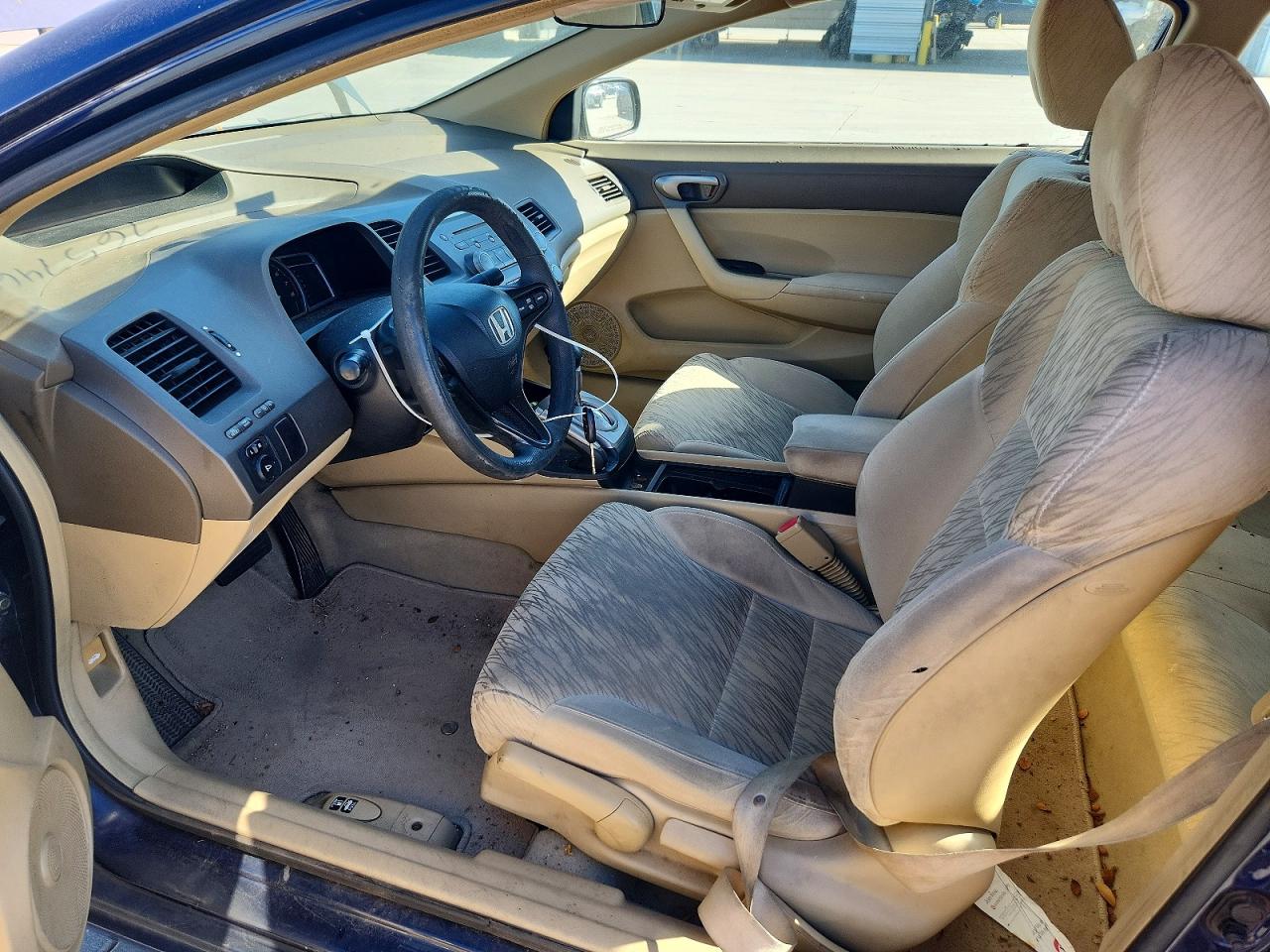 2006 Honda Civic Lx Blue vin: 2HGFG12676H533658