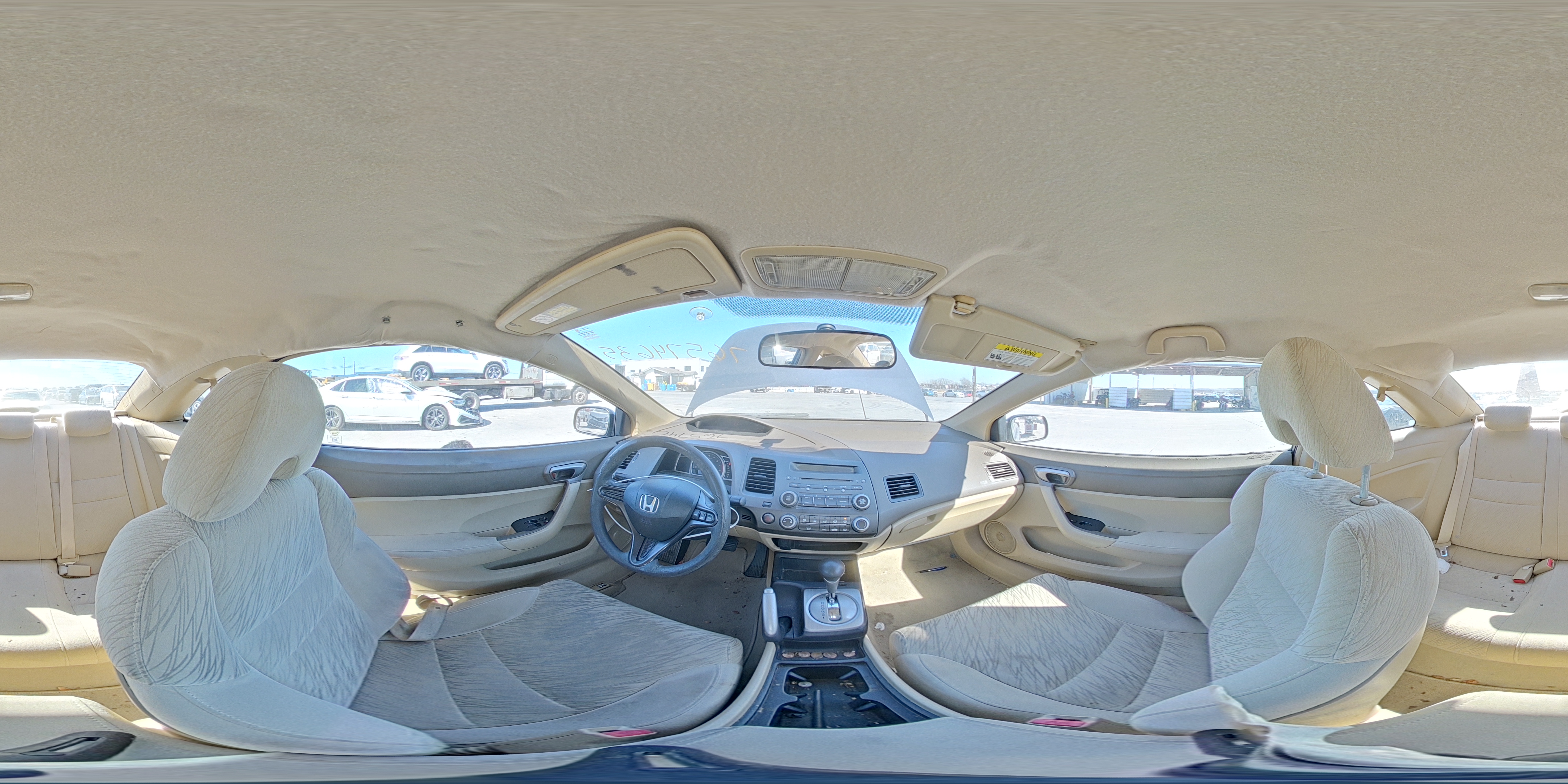2006 Honda Civic Lx Blue vin: 2HGFG12676H533658