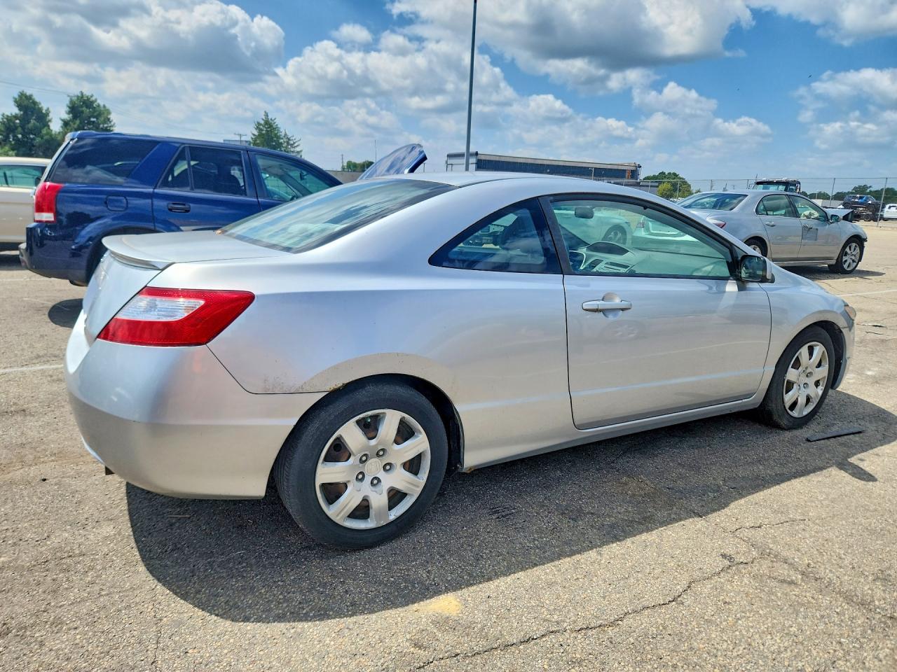 2008 Honda Civic Lx Silver vin: 2HGFG12678H513168