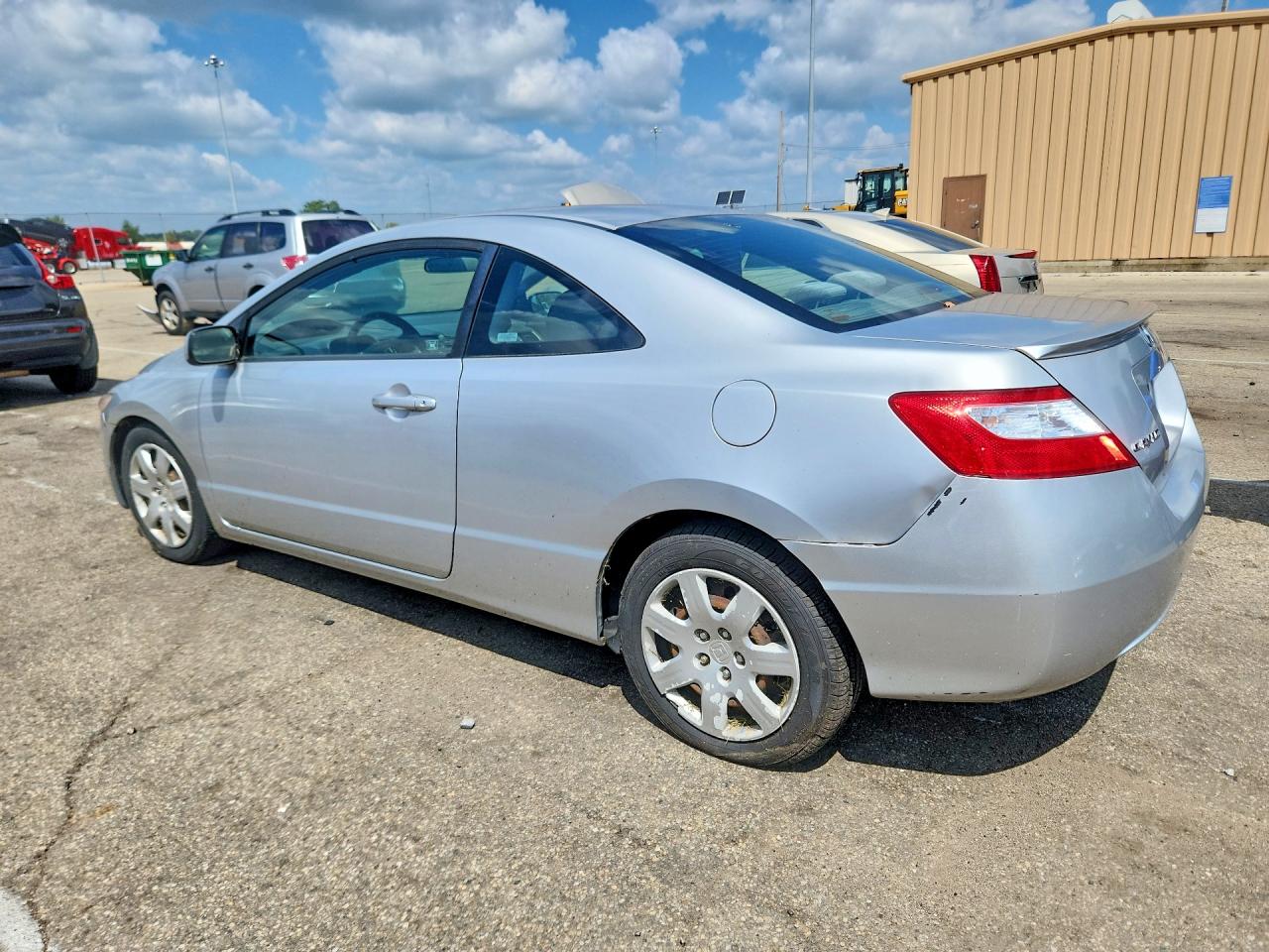 2008 Honda Civic Lx Silver vin: 2HGFG12678H513168