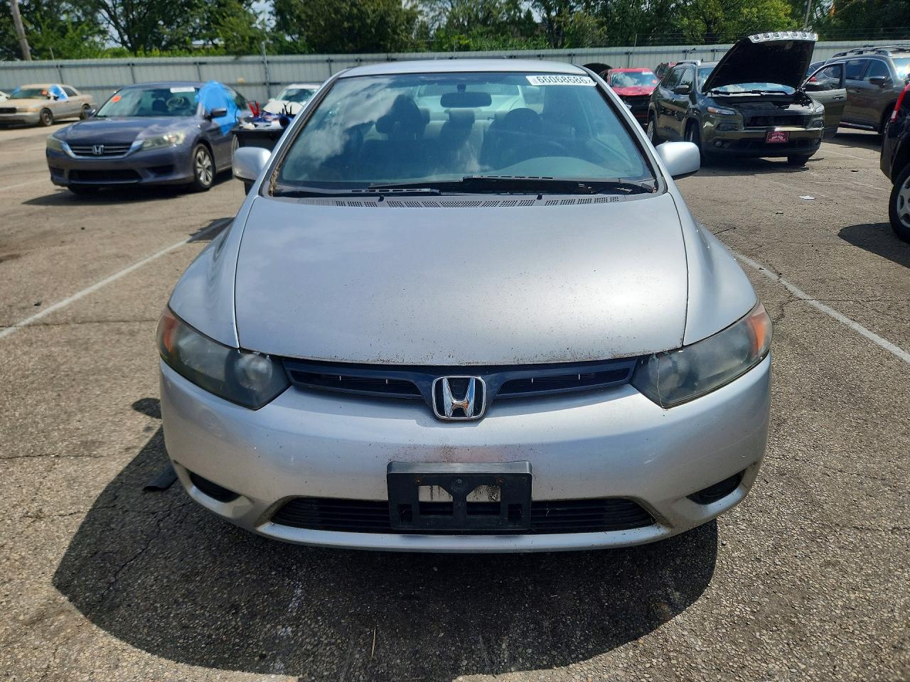 2008 Honda Civic Lx Silver vin: 2HGFG12678H513168