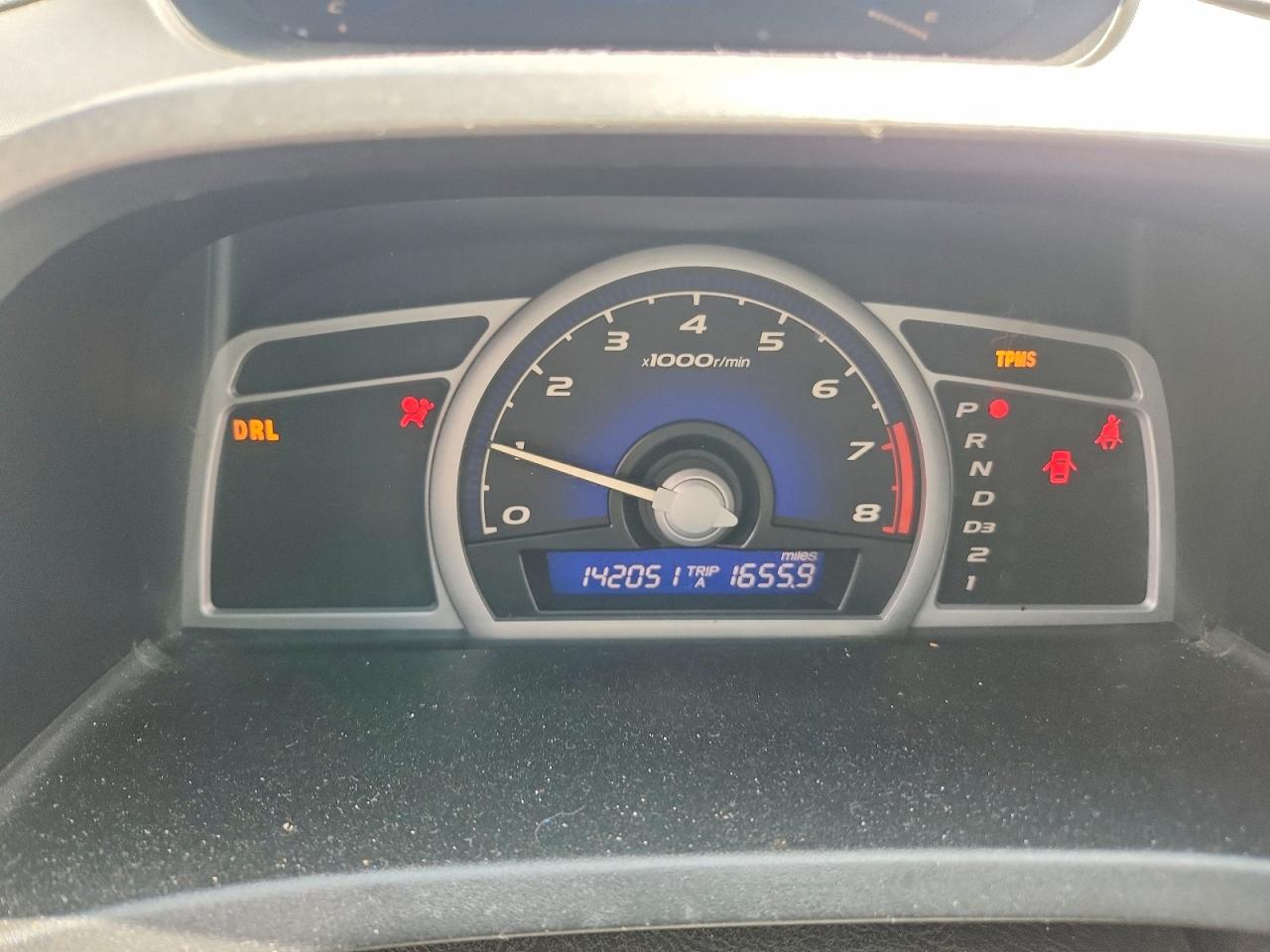 2008 Honda Civic Lx Blue vin: 2HGFG12678H542427