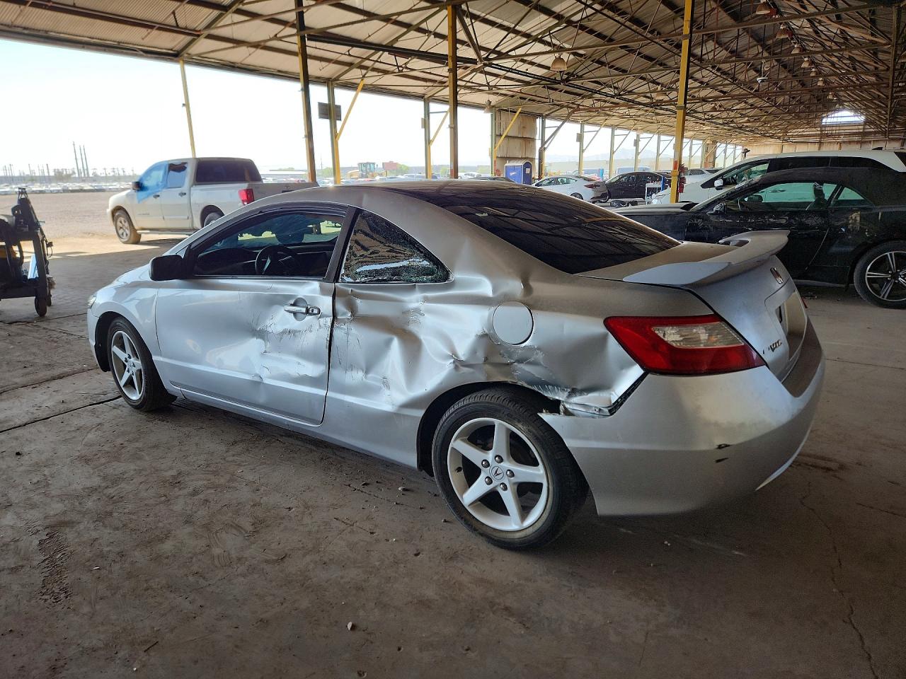 2008 Honda Civic Lx Silver vin: 2HGFG12678H558871