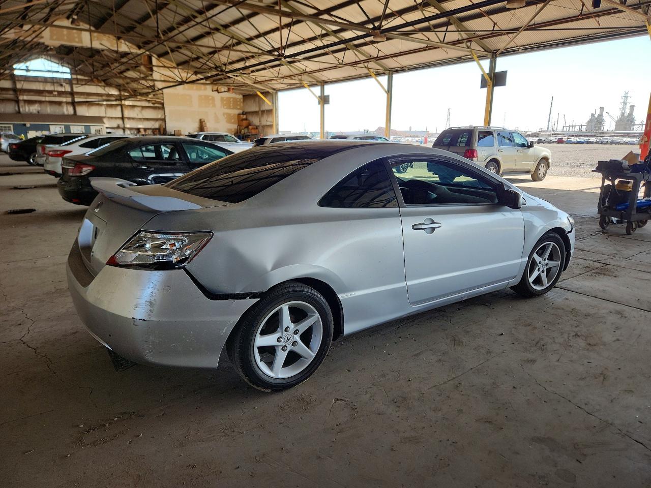 2008 Honda Civic Lx Silver vin: 2HGFG12678H558871