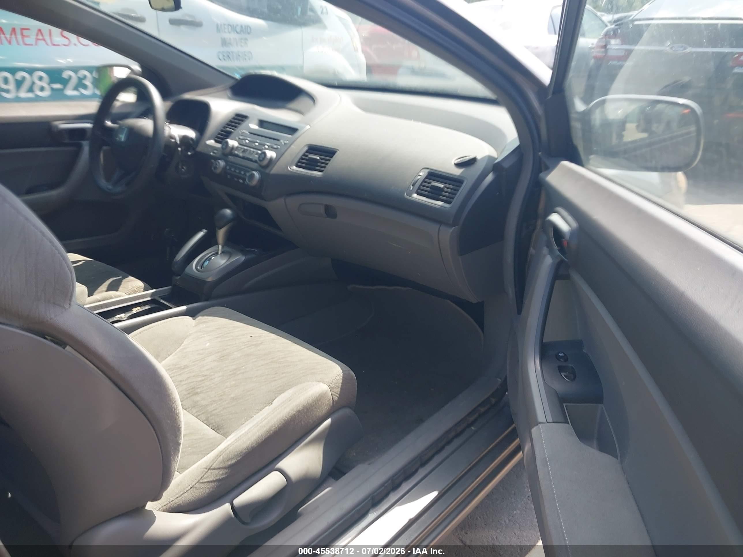 2006 Honda Civic Lx Gray vin: 2HGFG12686H505982