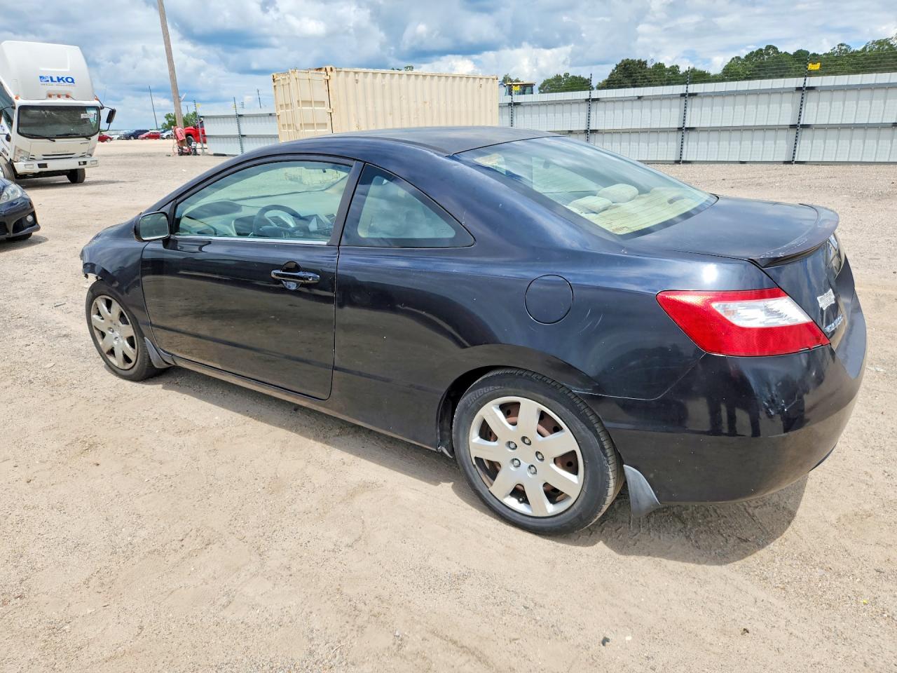 2006 Honda Civic Lx Black vin: 2HGFG12686H516593