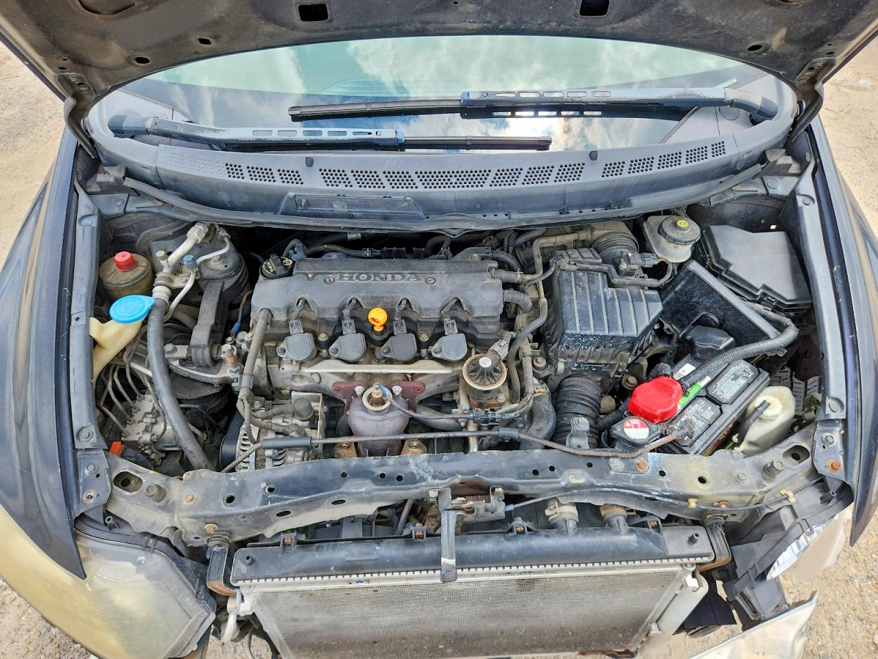 2006 Honda Civic Lx Black vin: 2HGFG12686H516593