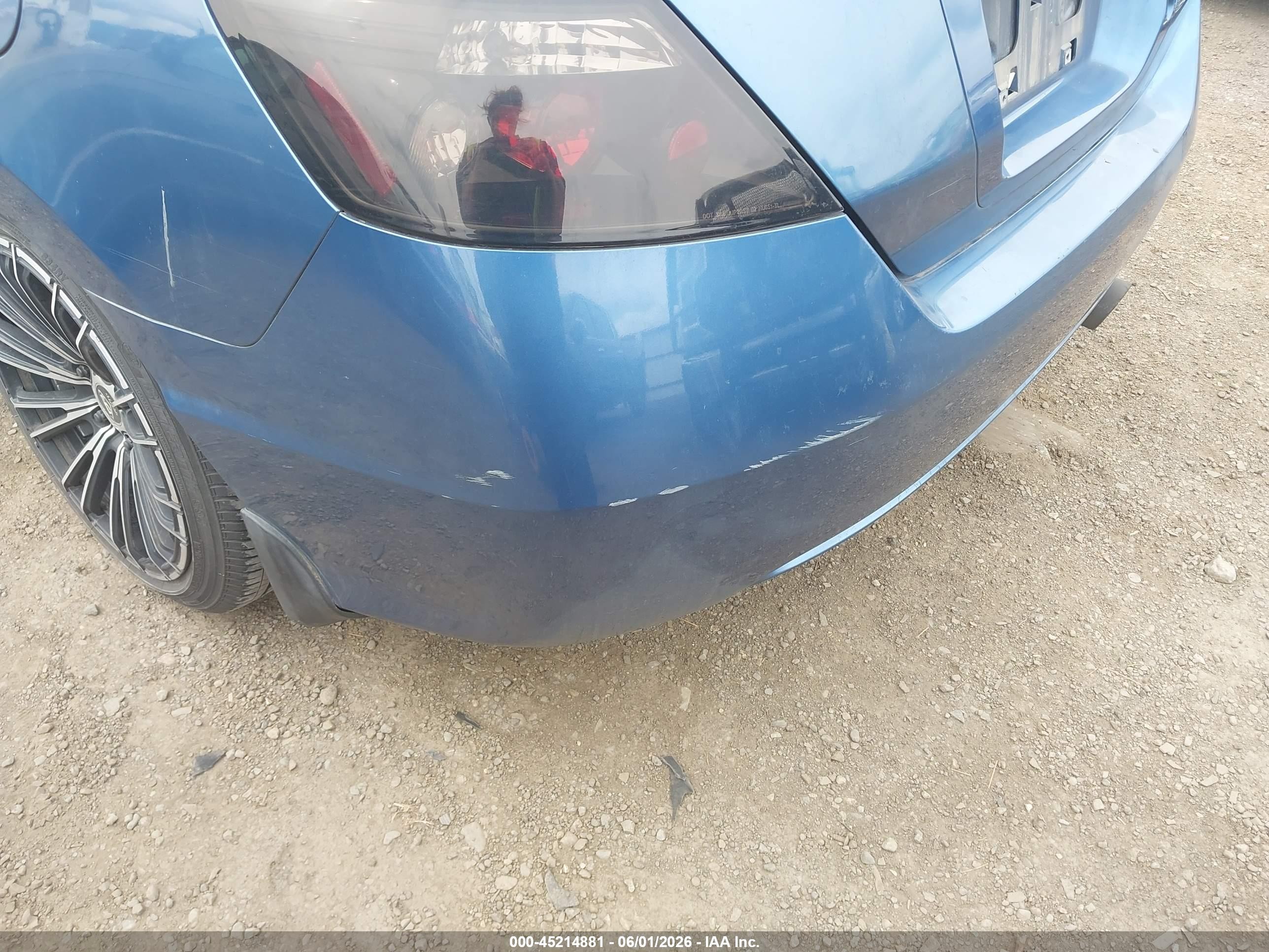 2006 Honda Civic Lx Blue vin: 2HGFG12686H539162