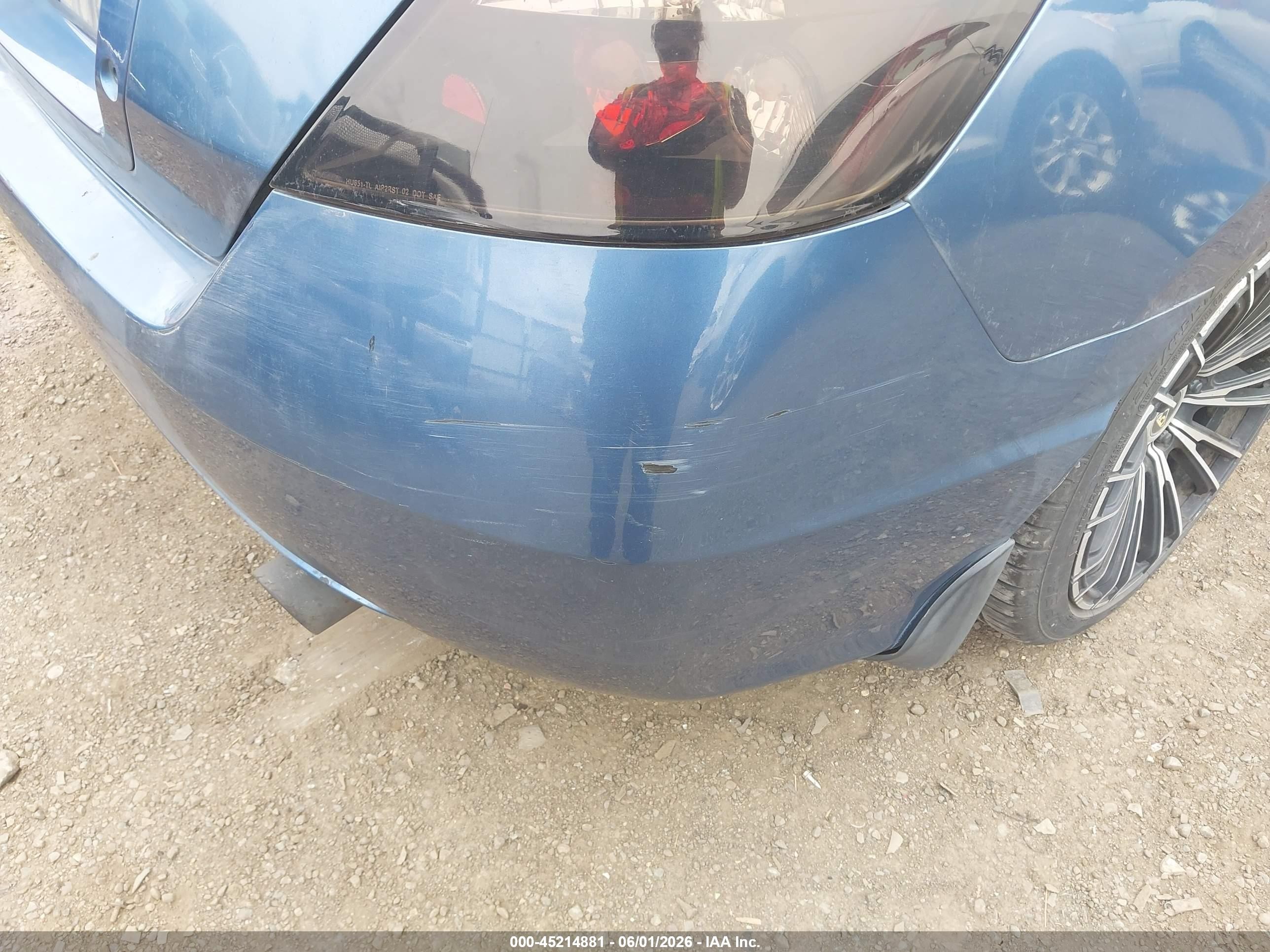 2006 Honda Civic Lx Blue vin: 2HGFG12686H539162