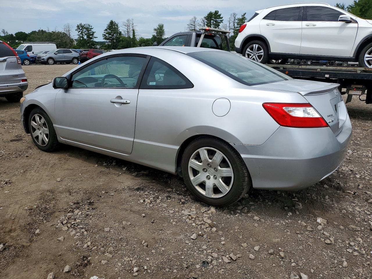 2006 Honda Civic Lx Silver vin: 2HGFG12686H540733