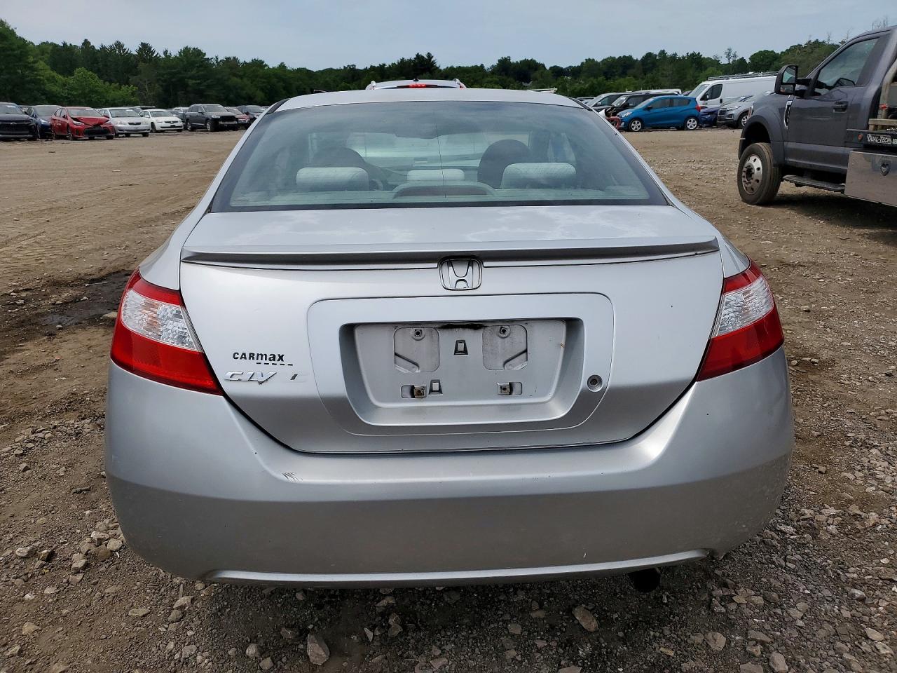 2006 Honda Civic Lx Silver vin: 2HGFG12686H540733