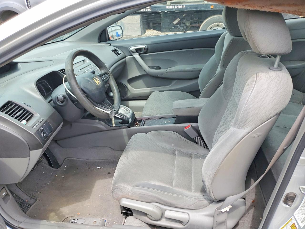 2006 Honda Civic Lx Silver vin: 2HGFG12686H540733