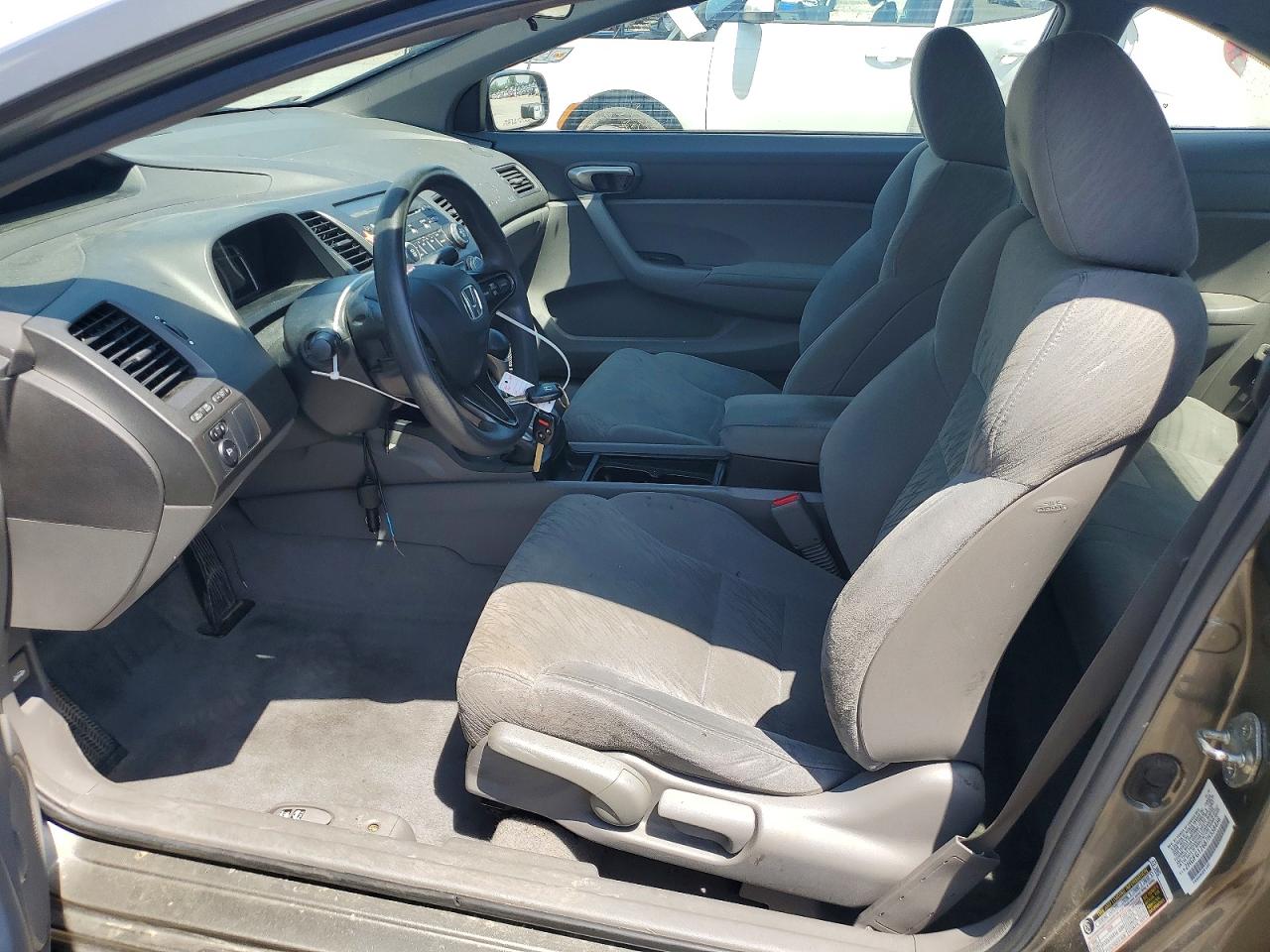 2007 Honda Civic Lx Gray vin: 2HGFG12687H558456