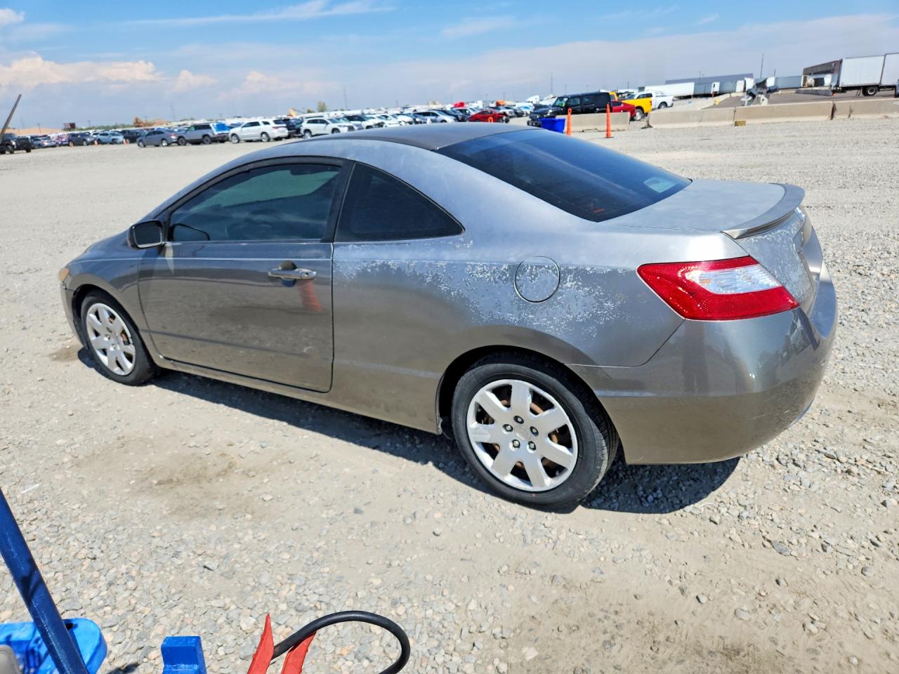 2007 Honda Civic Lx Silver vin: 2HGFG12687H559011