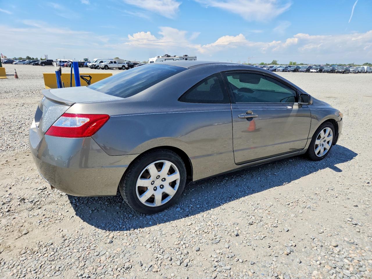 2007 Honda Civic Lx Silver vin: 2HGFG12687H559011