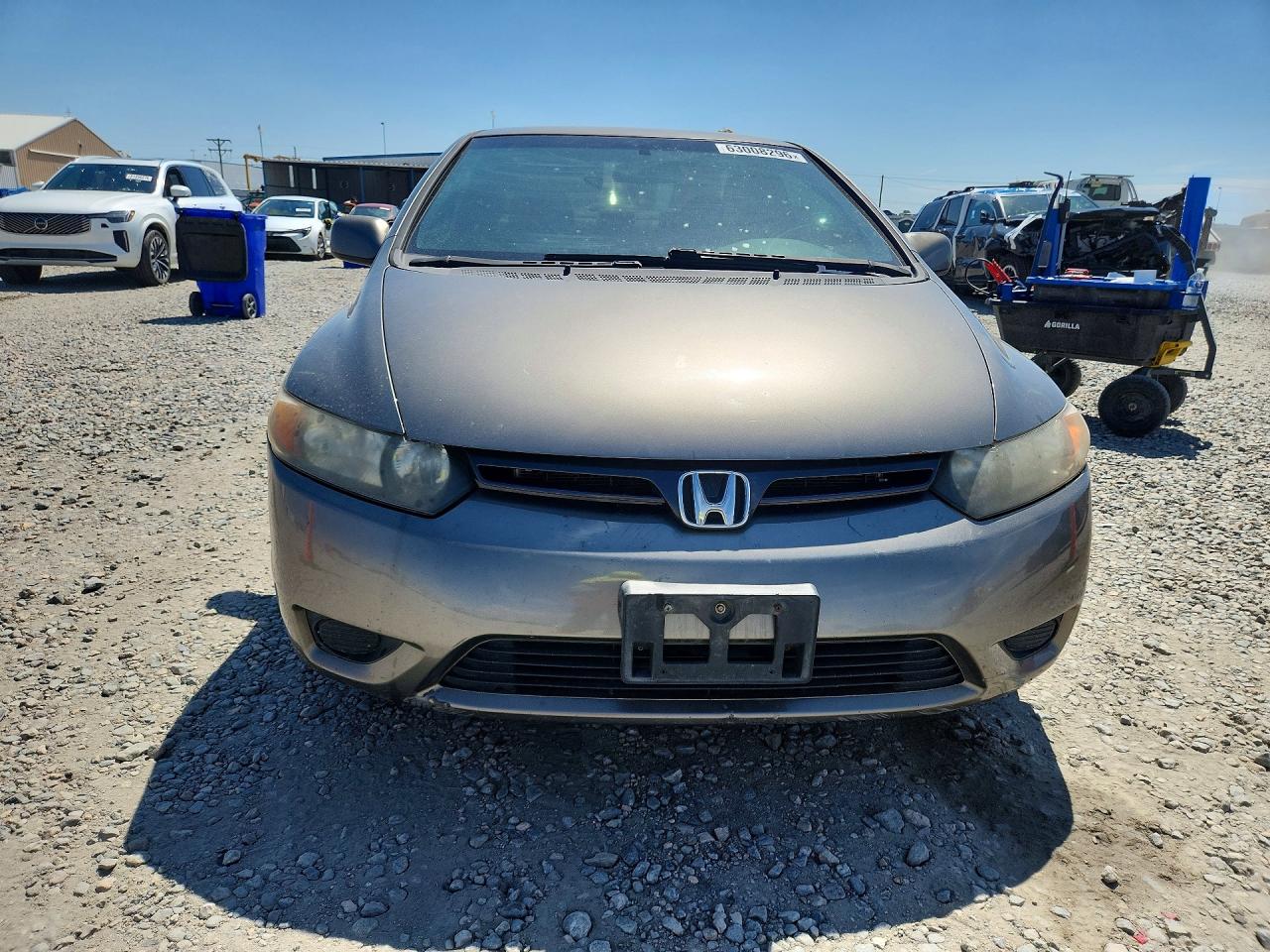 2007 Honda Civic Lx Silver vin: 2HGFG12687H559011