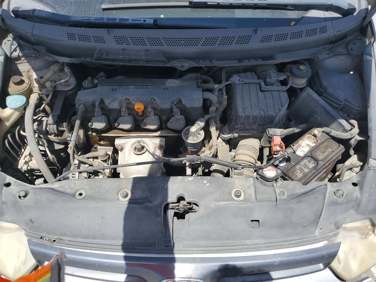2008 Honda Civic Lx Silver vin: 2HGFG12688H508139