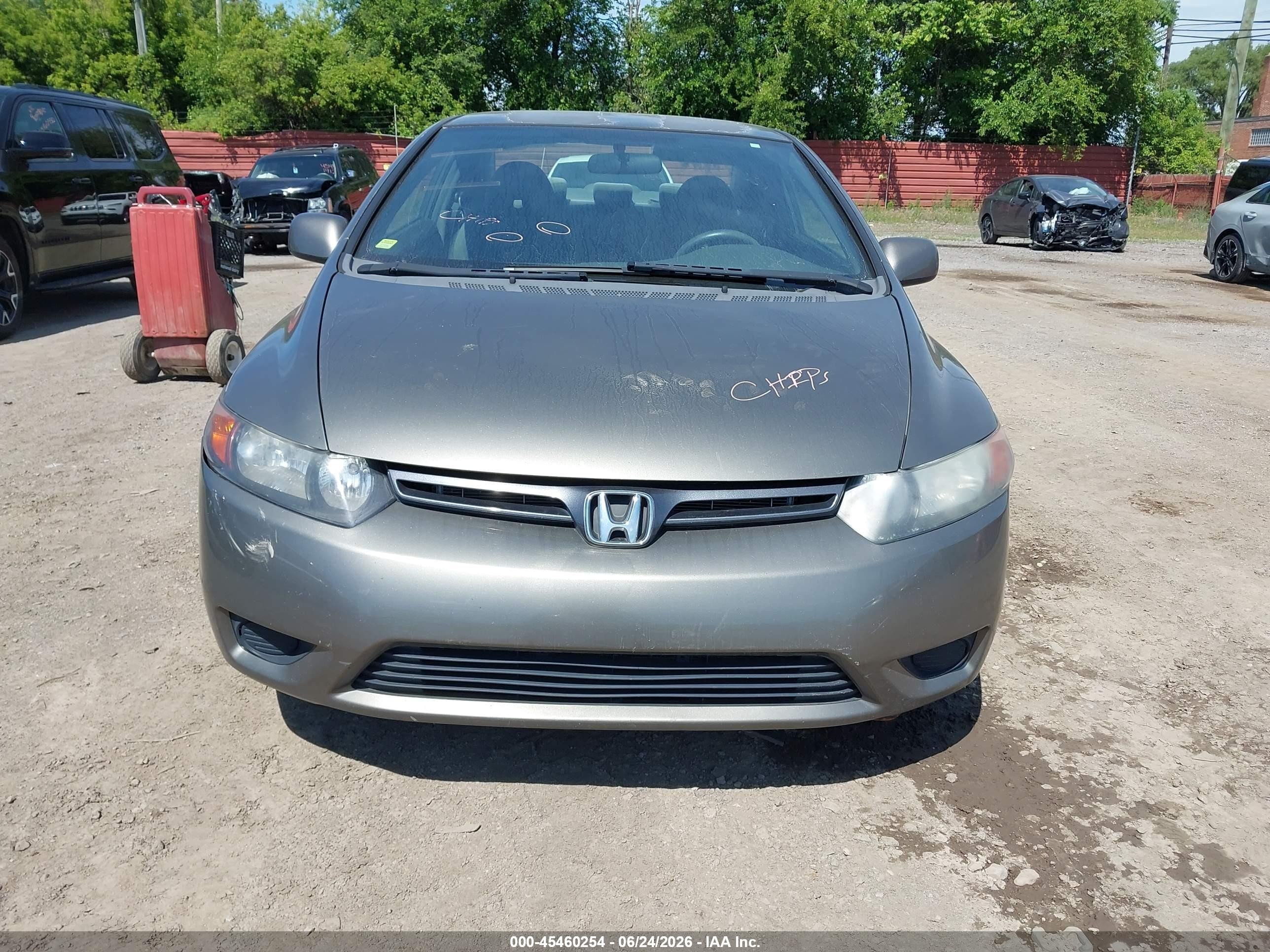 2008 Honda Civic Lx Бежевый vin: 2HGFG12688H572486
