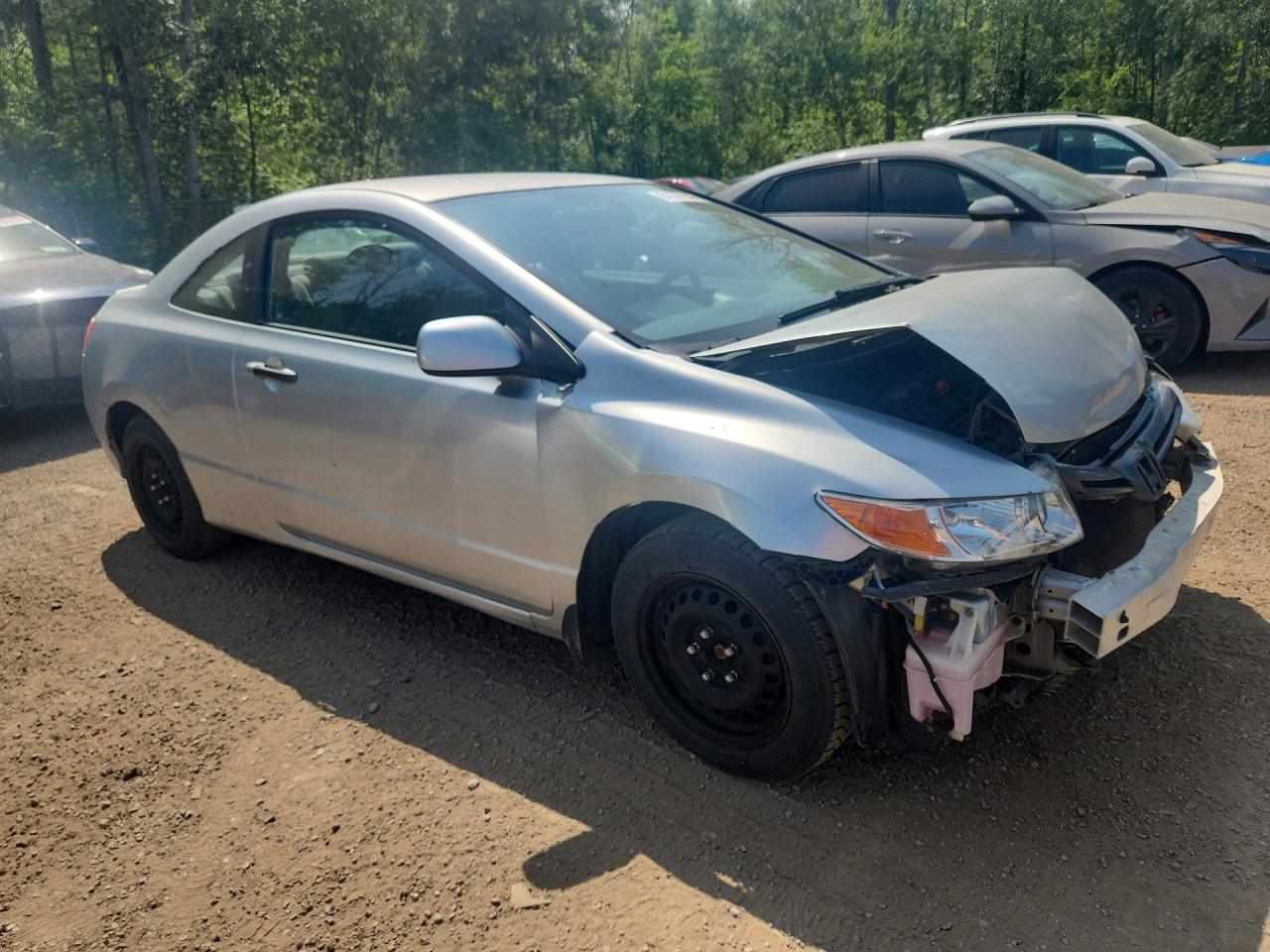 2006 Honda Civic Lx Серебряный vin: 2HGFG12696H003241