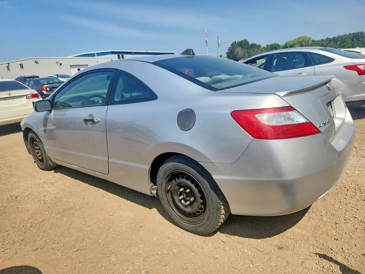 2006 Honda Civic Lx Серебряный vin: 2HGFG12696H003241