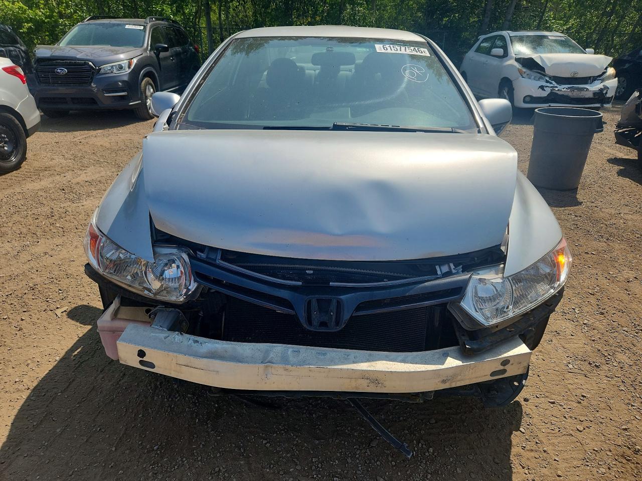 2006 Honda Civic Lx Серебряный vin: 2HGFG12696H003241