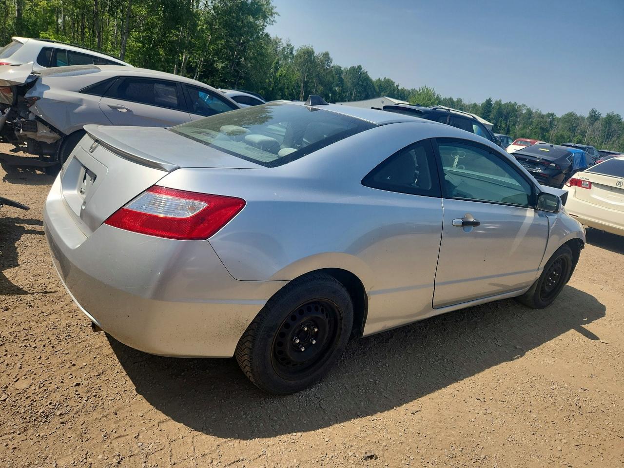 2006 Honda Civic Lx Серебряный vin: 2HGFG12696H003241