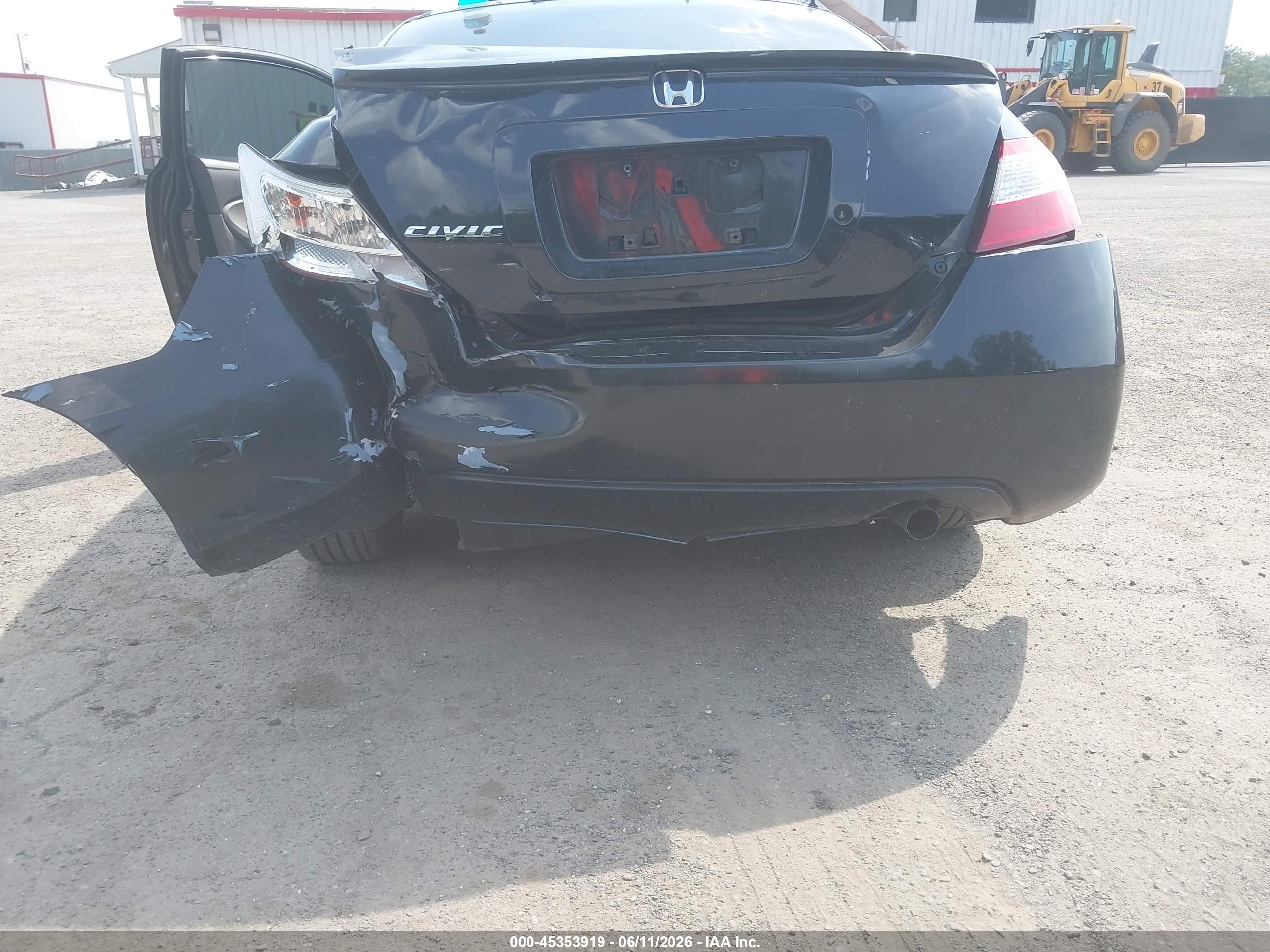 2006 Honda Civic Lx Black vin: 2HGFG12696H574504
