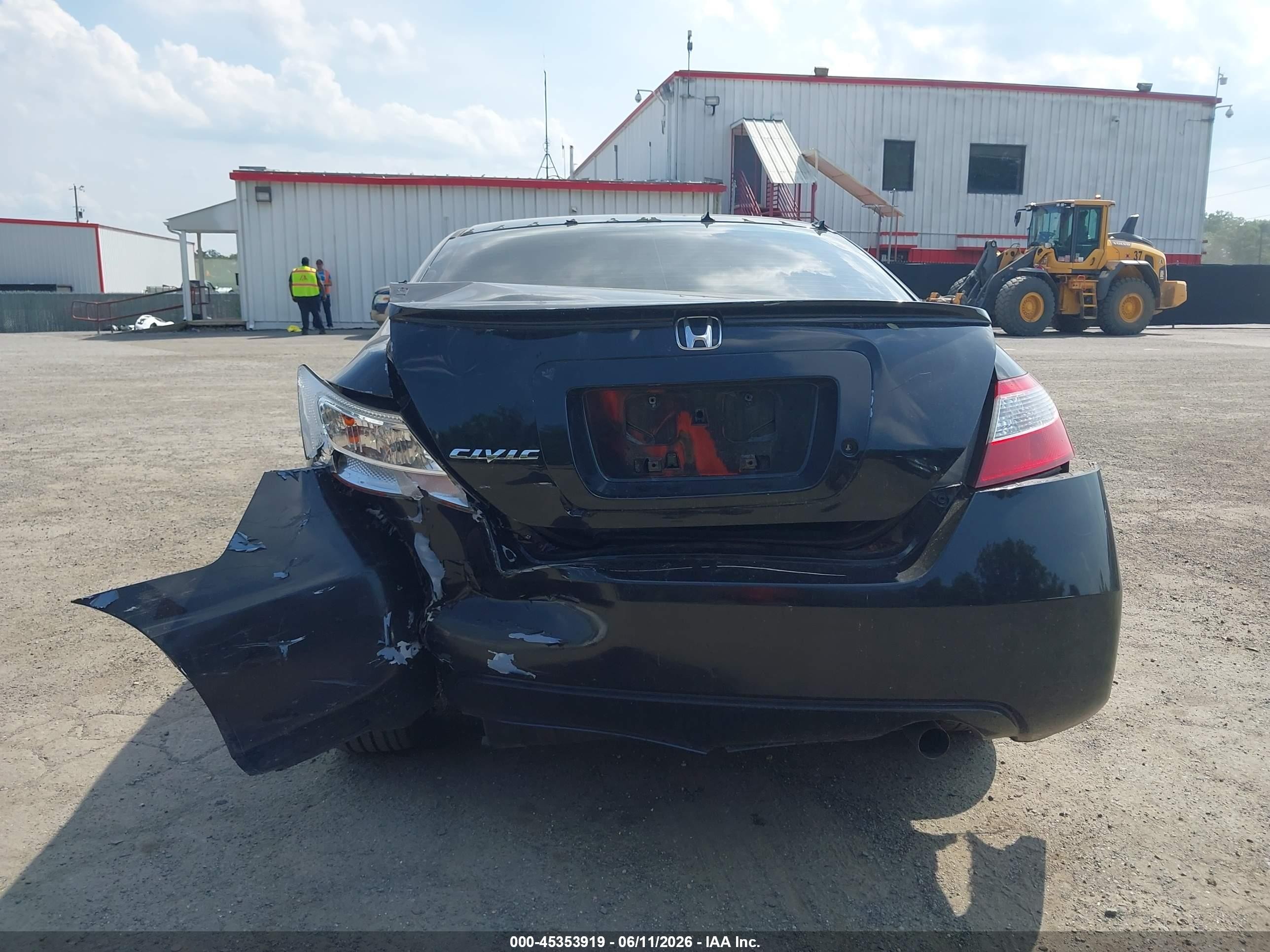 2006 Honda Civic Lx Black vin: 2HGFG12696H574504