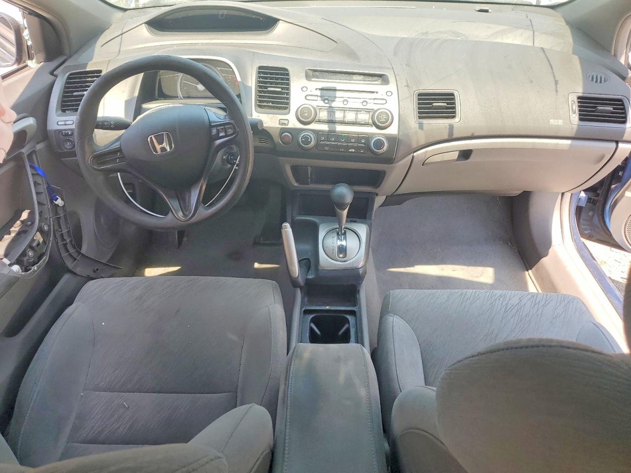 2006 Honda Civic Lx Blue vin: 2HGFG12696H582523