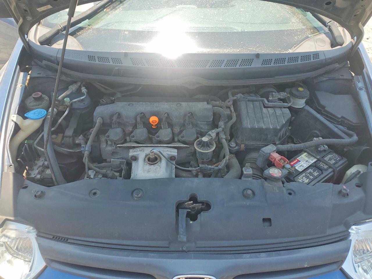 2006 Honda Civic Lx Blue vin: 2HGFG12696H582523