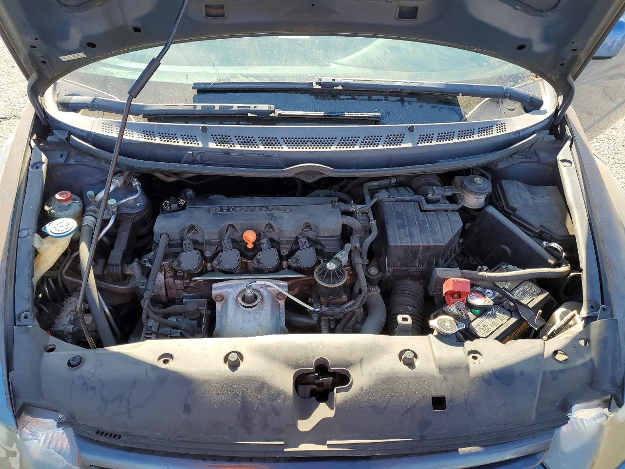 2007 Honda Civic Lx Blue vin: 2HGFG12697H518578