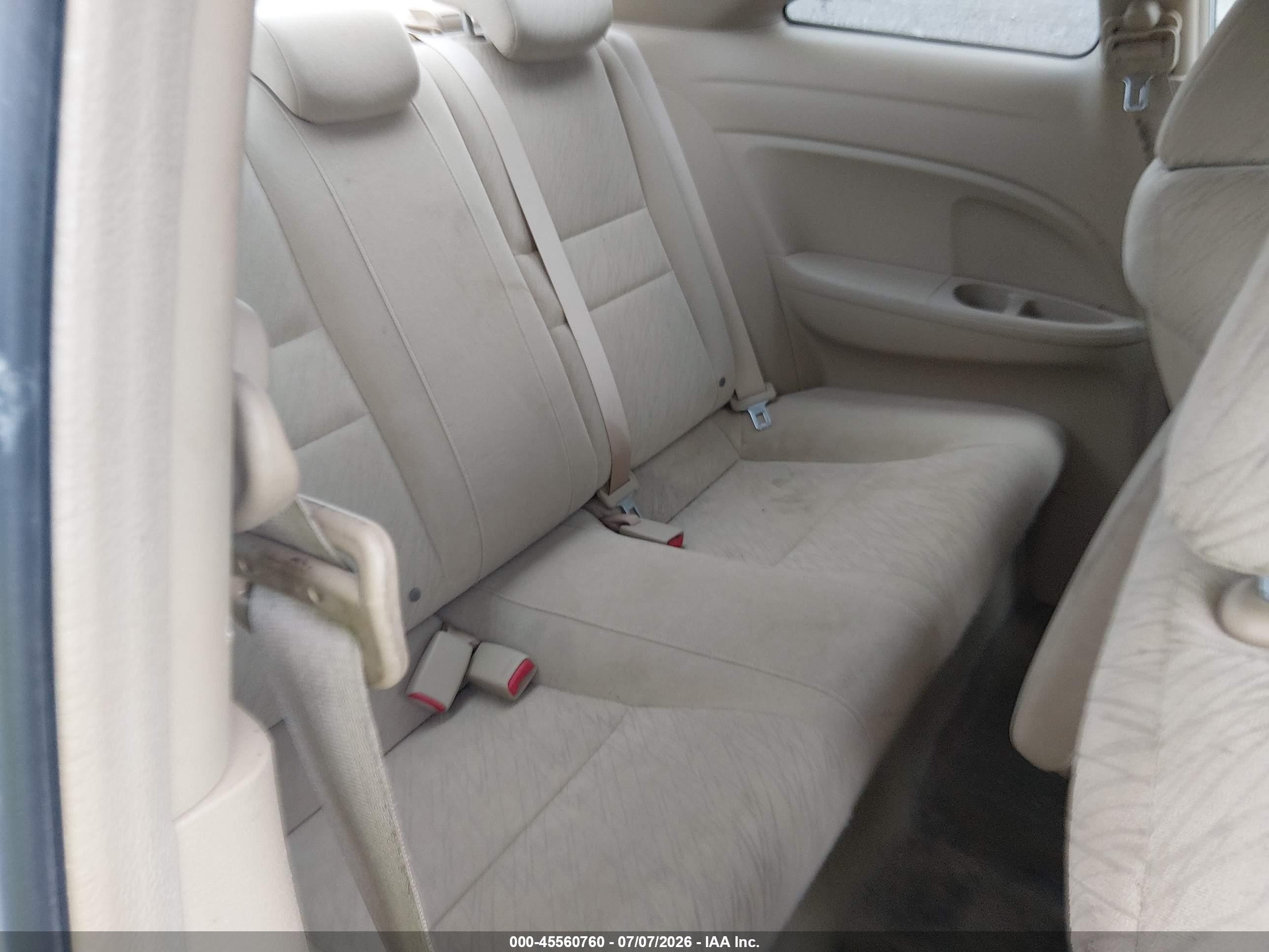 2007 Honda Civic Lx White vin: 2HGFG12697H576948