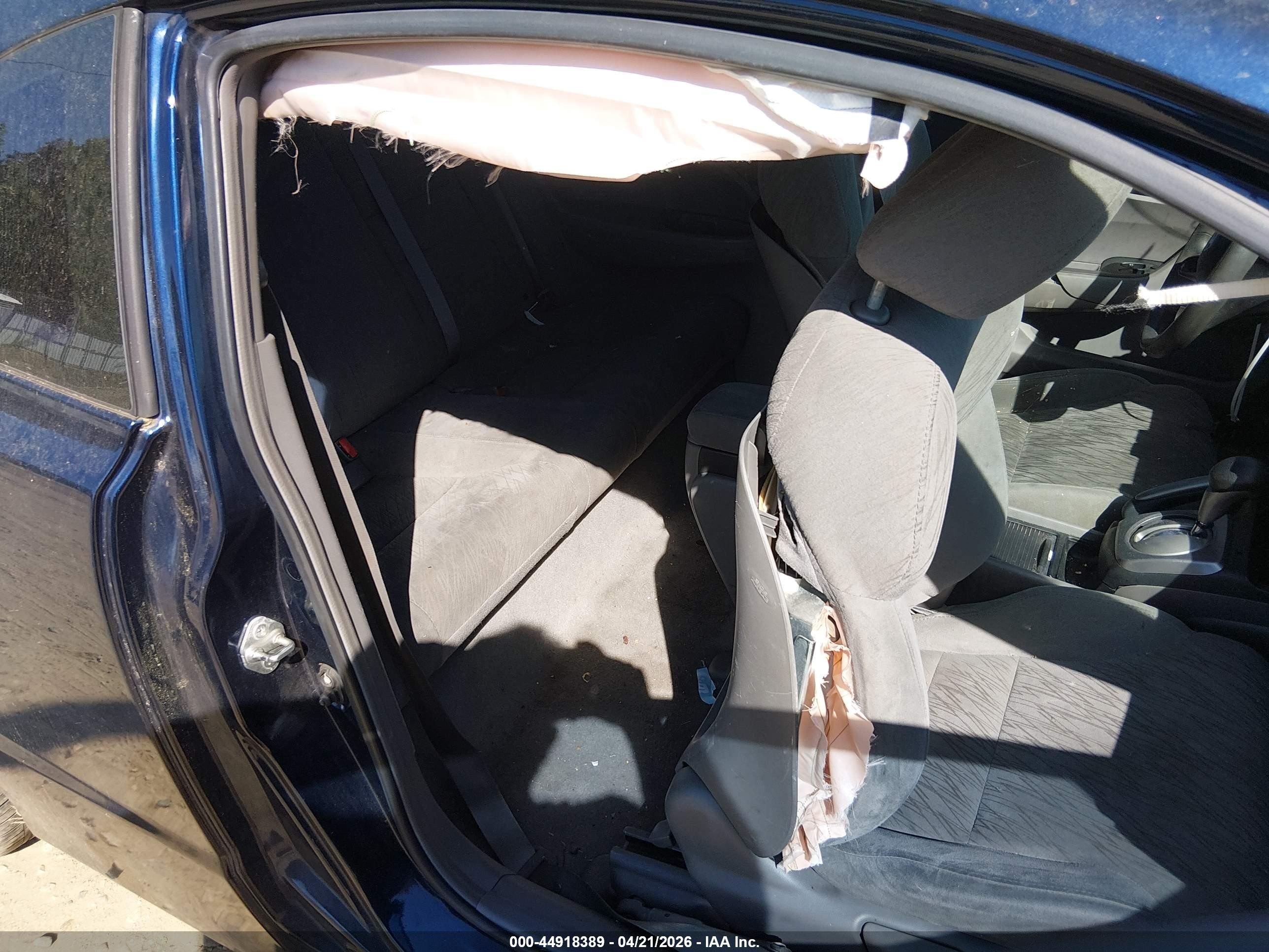 2007 Honda Civic Lx Blue vin: 2HGFG12697H585164