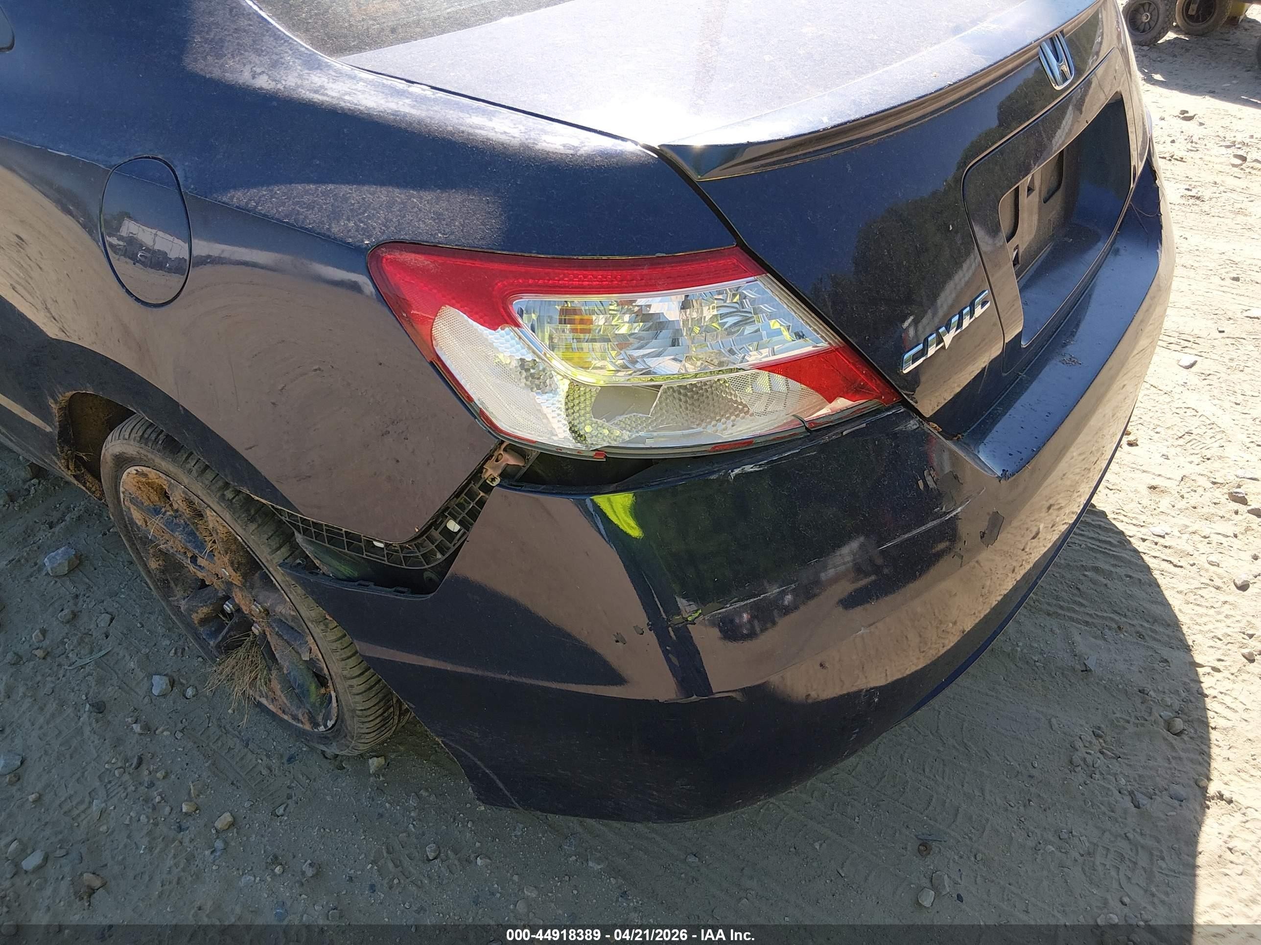 2007 Honda Civic Lx Blue vin: 2HGFG12697H585164