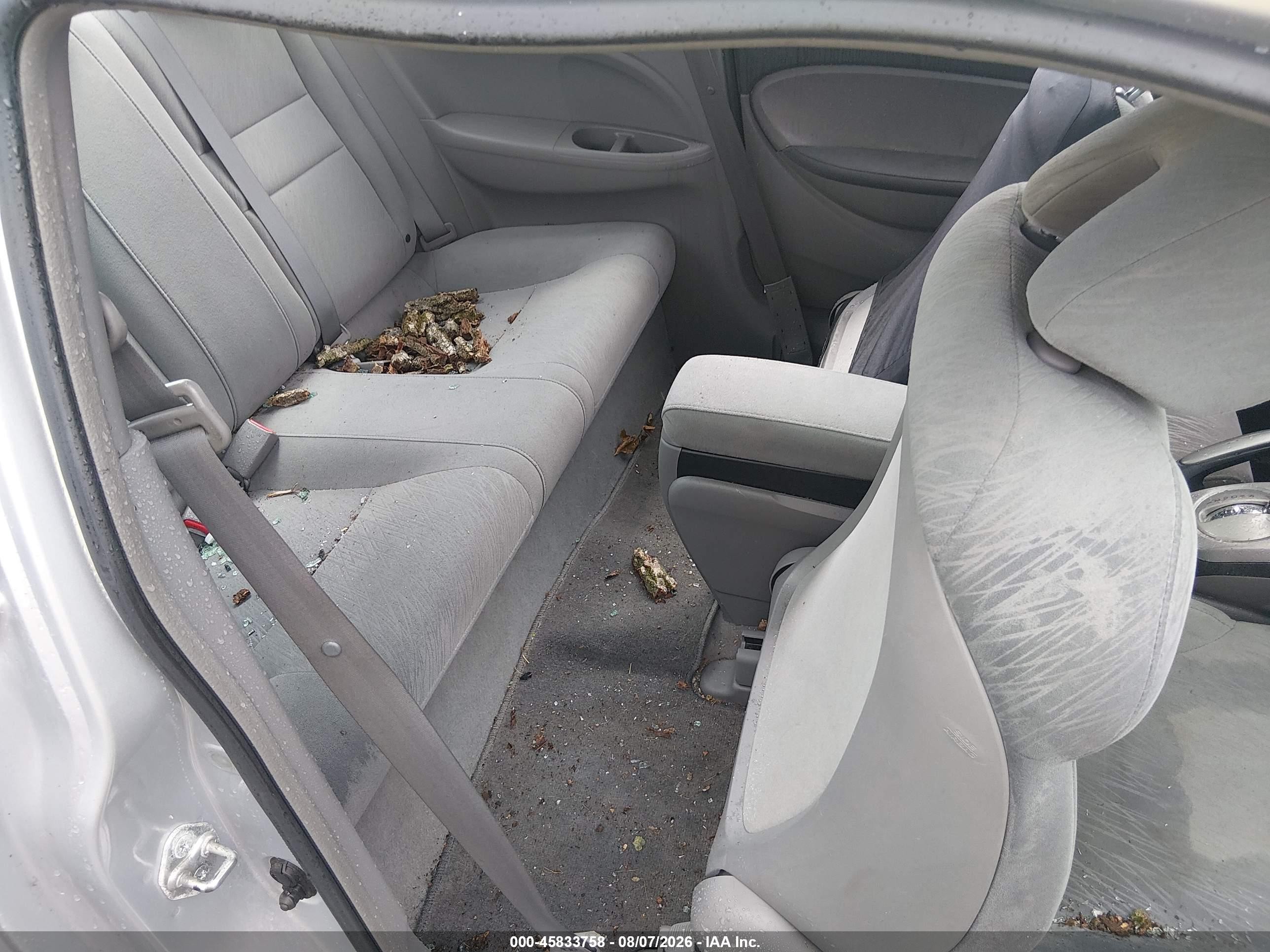 2008 Honda Civic Lx Серебряный vin: 2HGFG12698H528108