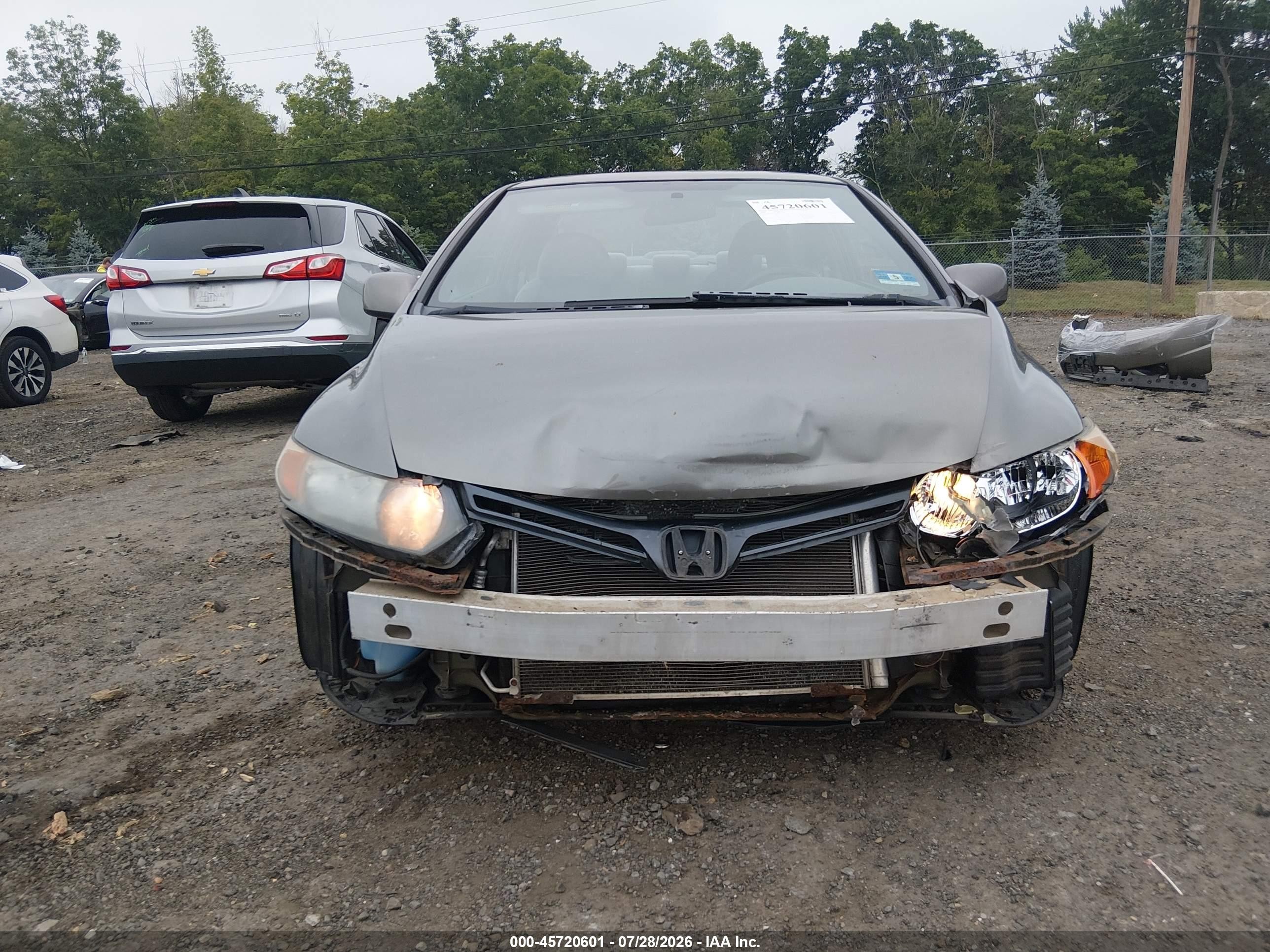 2008 Honda Civic Lx Beige vin: 2HGFG12698H532918