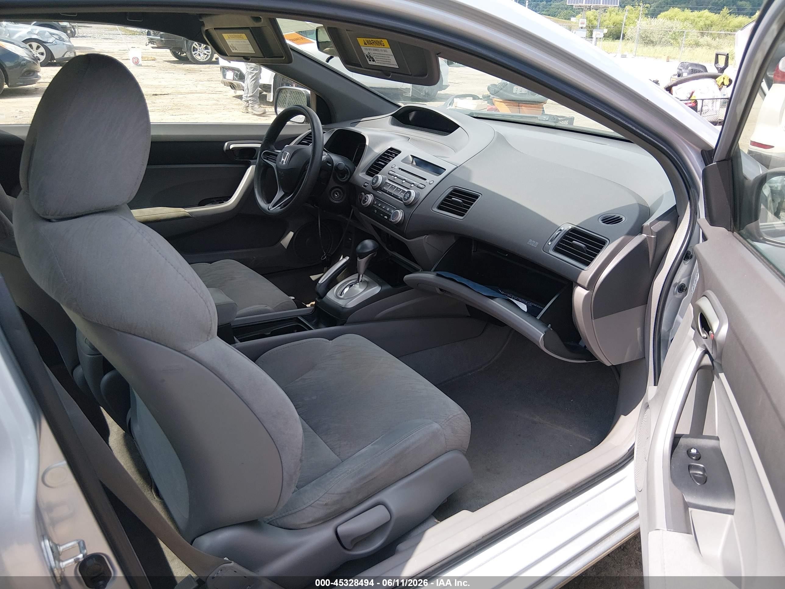 2008 Honda Civic Lx Silver vin: 2HGFG12698H566955