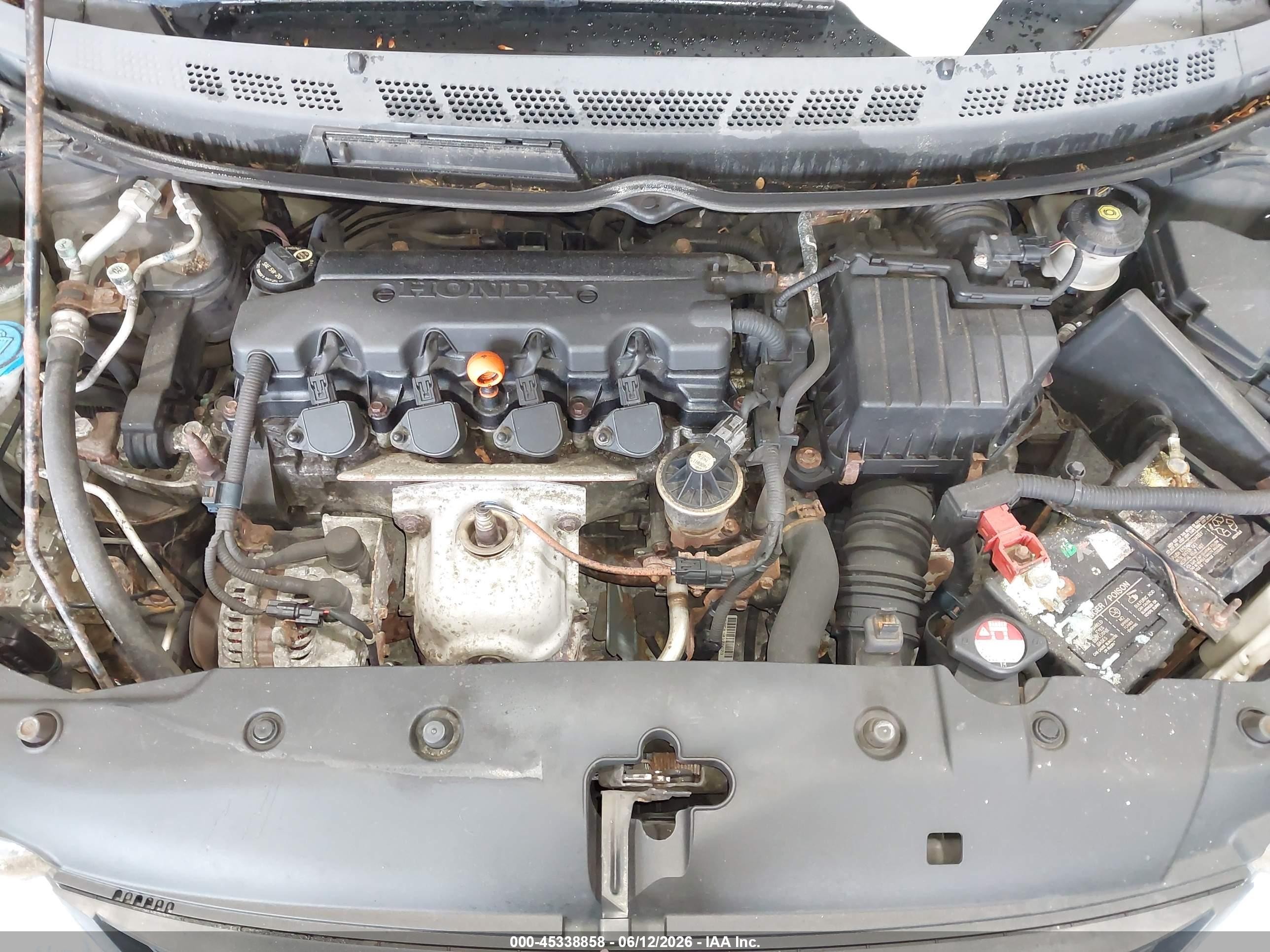 2009 Honda Civic Lx Black vin: 2HGFG12699H540535